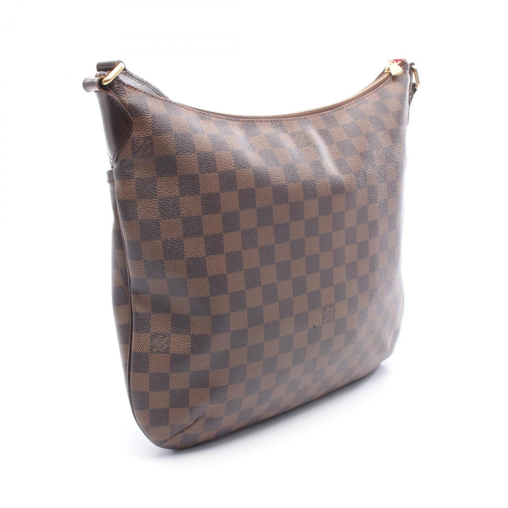 Louis Vuitton Bloomsbury GM Shoulder Bag, Coated Canvas and Leather with Damier Print, Brown