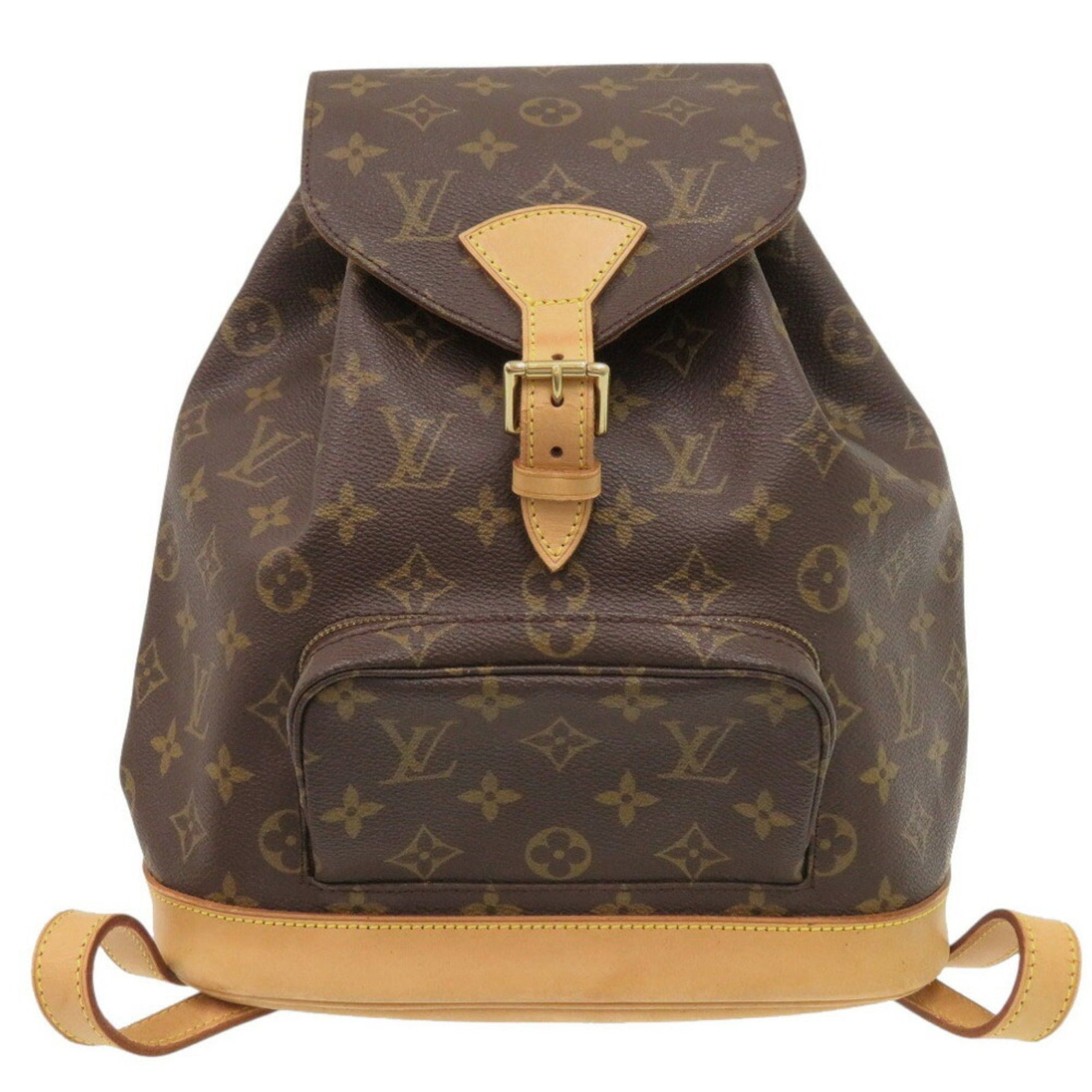 Louis Vuitton Montsouris MM Monogram Backpack/Daypack Bag LV VUITTON