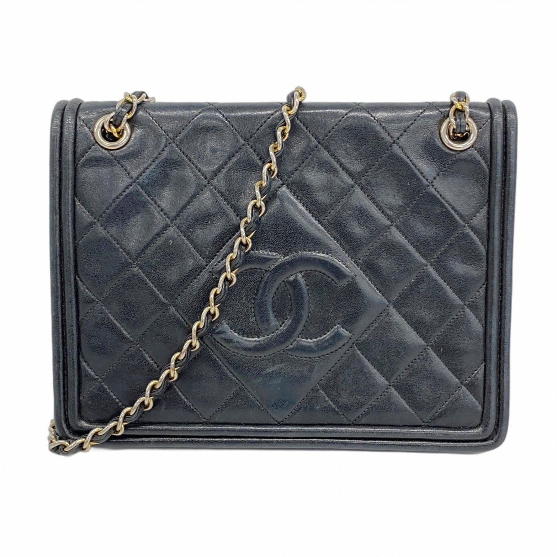 Chanel Matelasse Shoulder Bag with Chain Bag, Lambskin