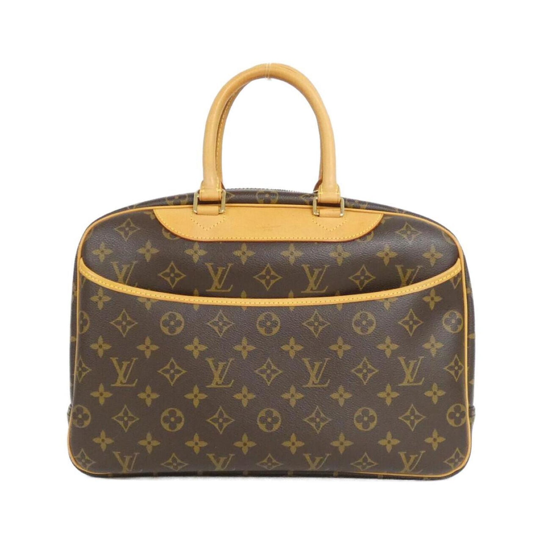 Louis Vuitton Monogram Bowling Vanity Handbag