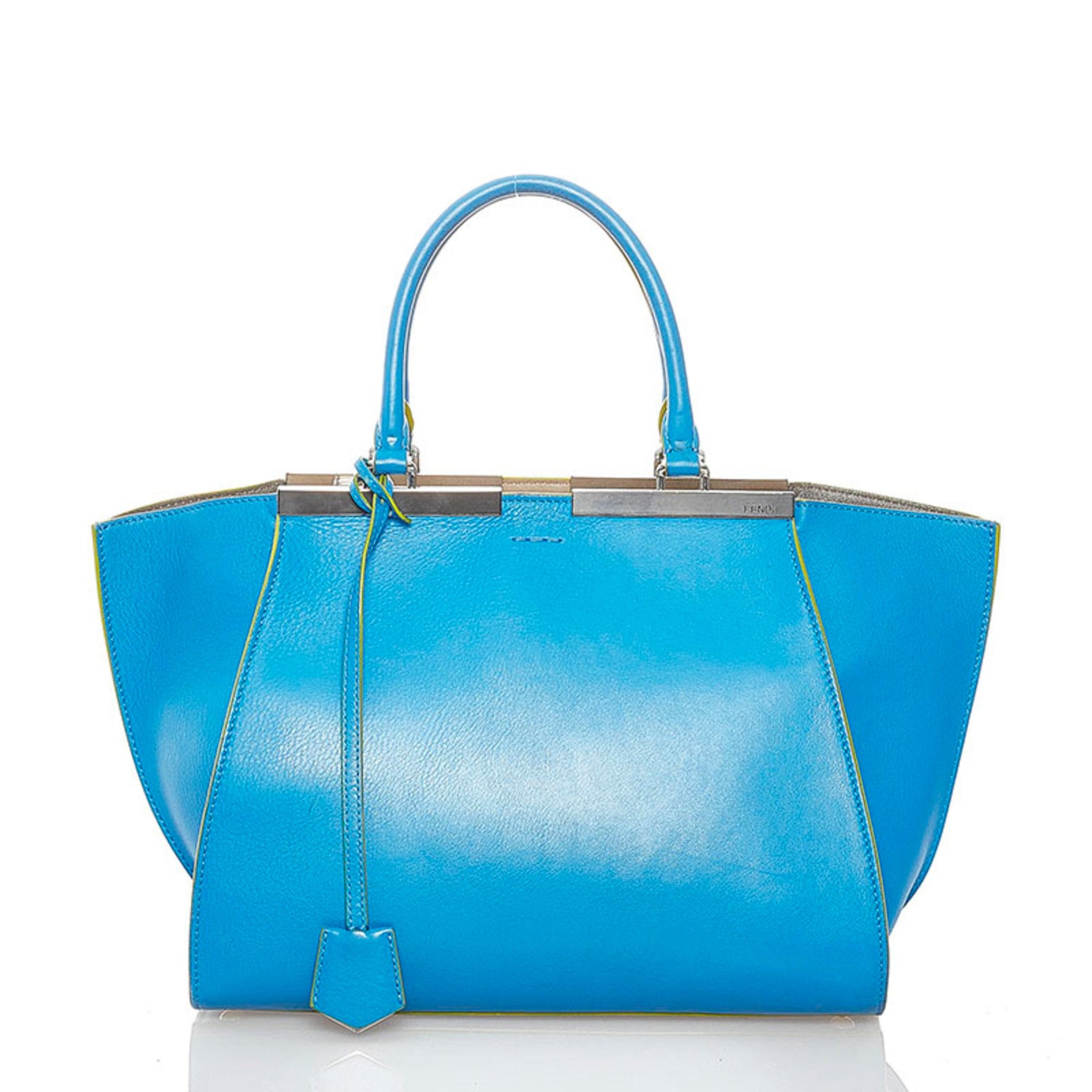 Fendi Troisour handbag shoulder bag leather ladies