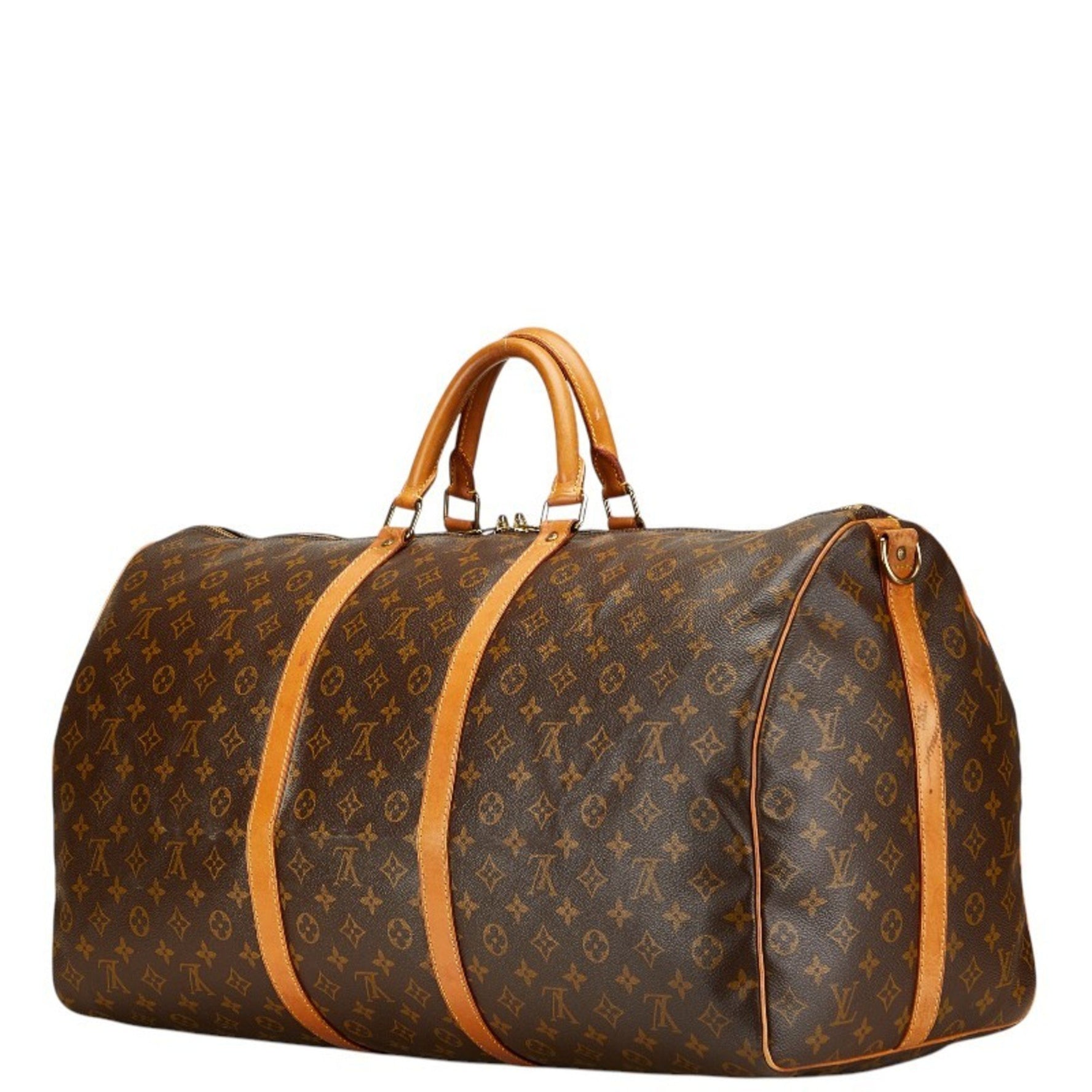 Louis Vuitton Monogram Keepall Bandouliere 60 Boston/Shoulder Bag, Leather, LOUIS VUITTON