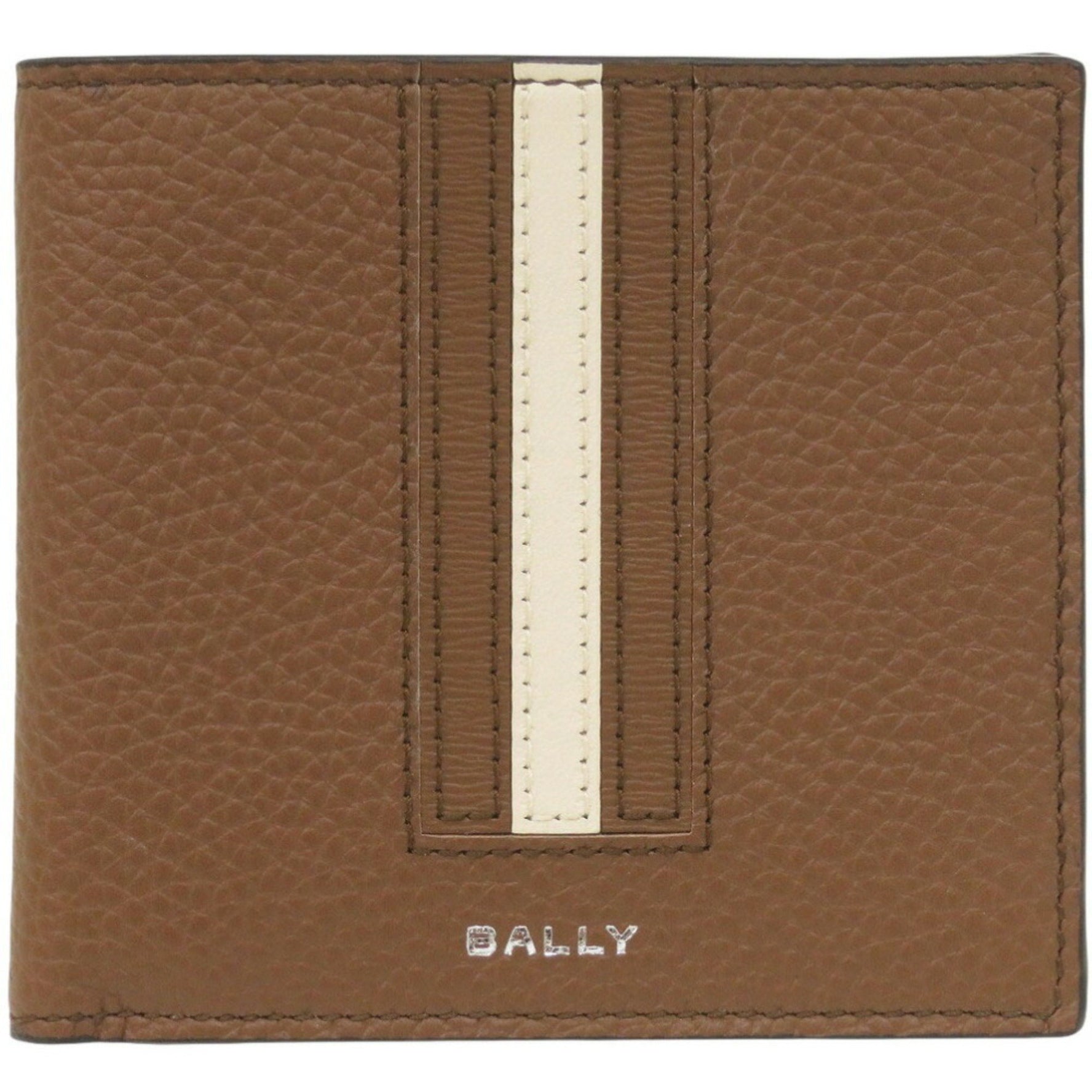 Unused Bally Leather Brown Bifold Wallet 0942BALLY