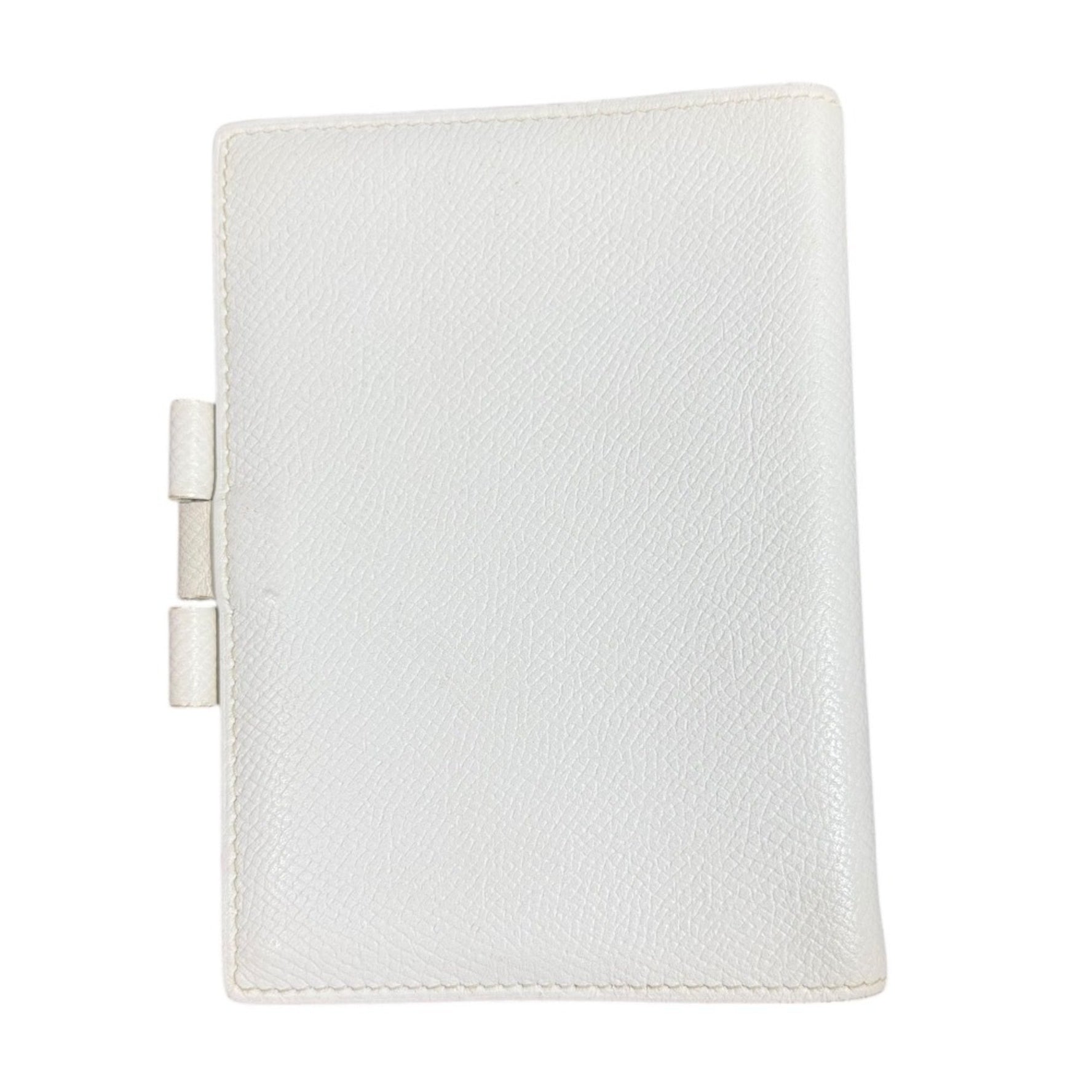HERMES Cushvel Leather Agenda GM Notebook Cover Men's
