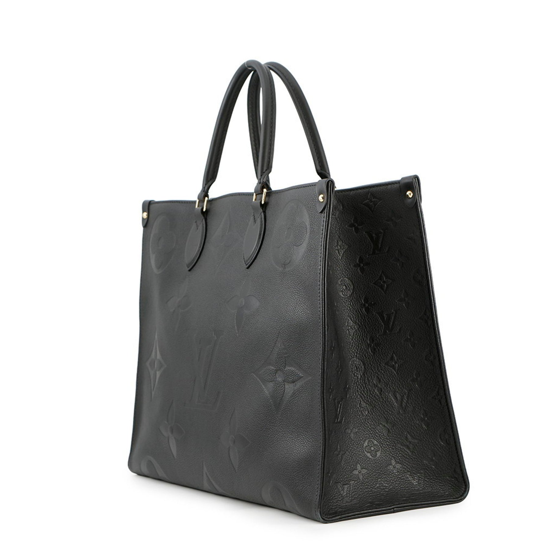 Louis Vuitton Monogram Empreinte On-the-Go GM Tote Bag LOUIS VUITTON Black