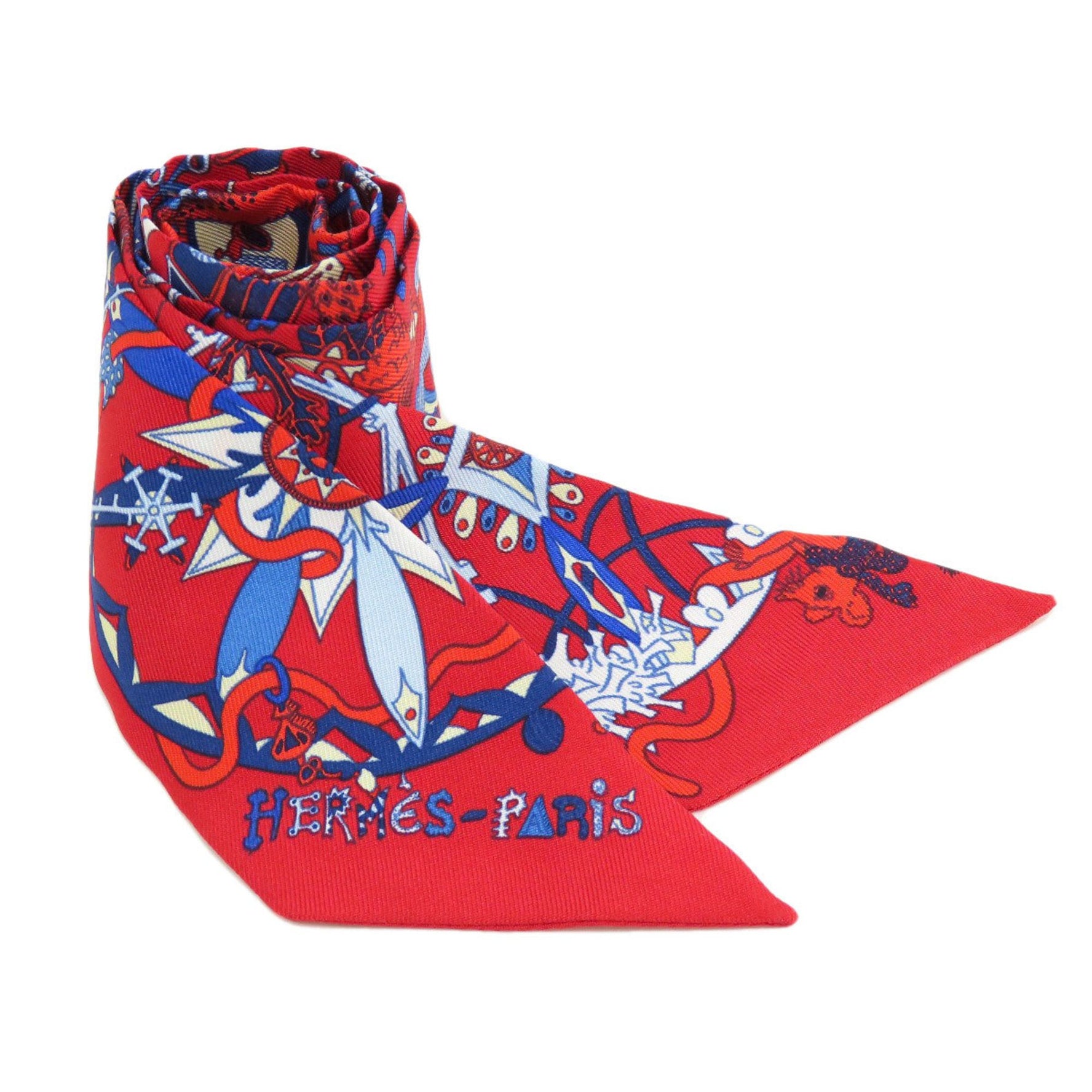 Hermes Twilly Scarf Silk