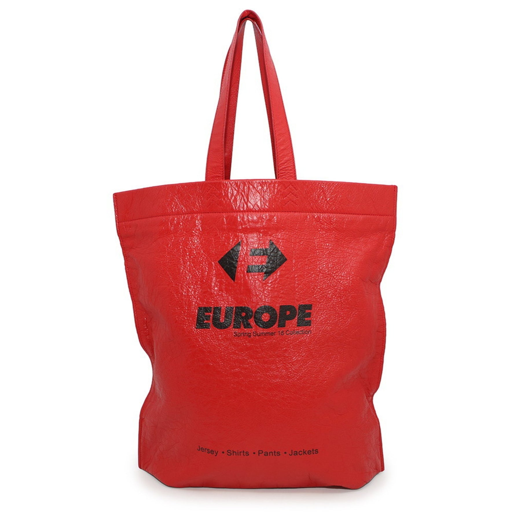 Balenciaga Supermarket Shopper Tote Bag Leather