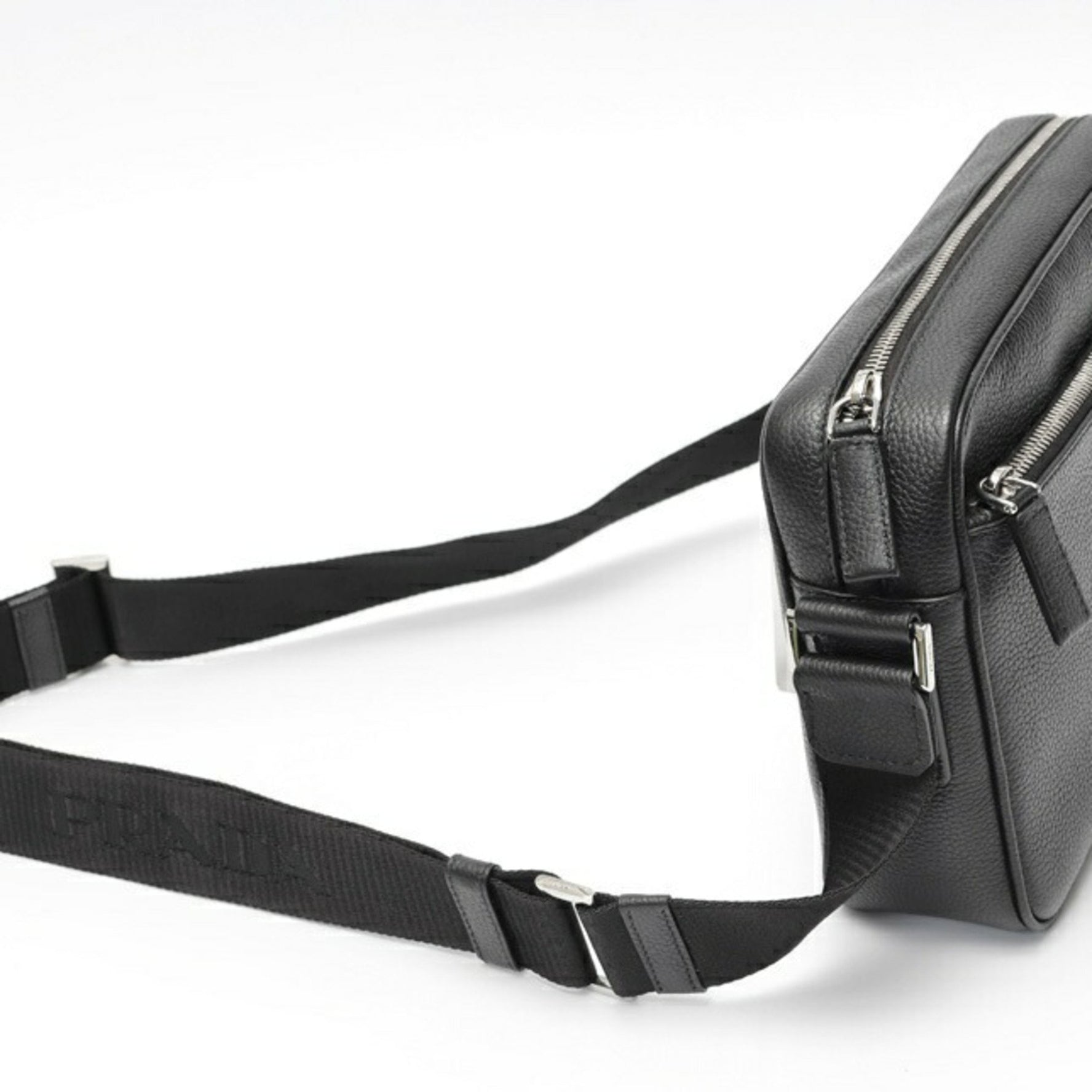 PRADA Shoulder Bag Camera Vitello Dino Leather