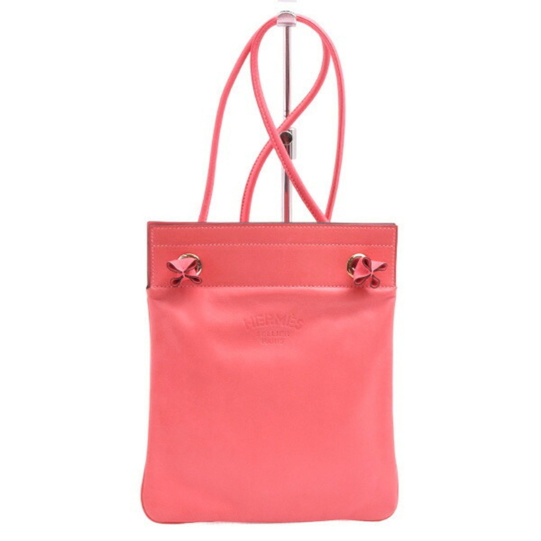 Hermes Sac Aline Mini Shoulder Bag, D Stamp, Swift Leather, Pink