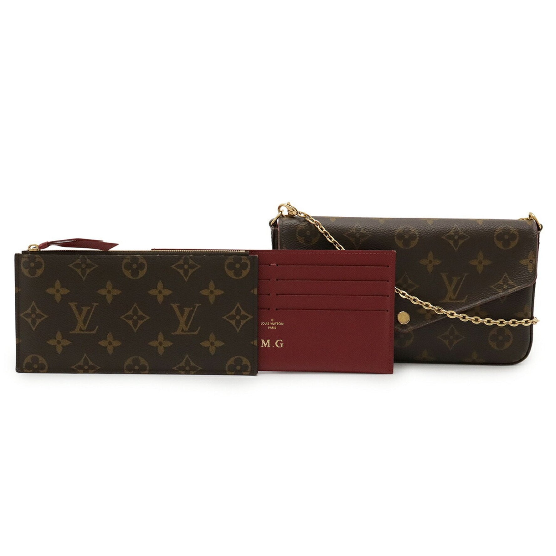 Louis Vuitton Monogram Pochette Felicie Shoulder Bag/Clutch Bag