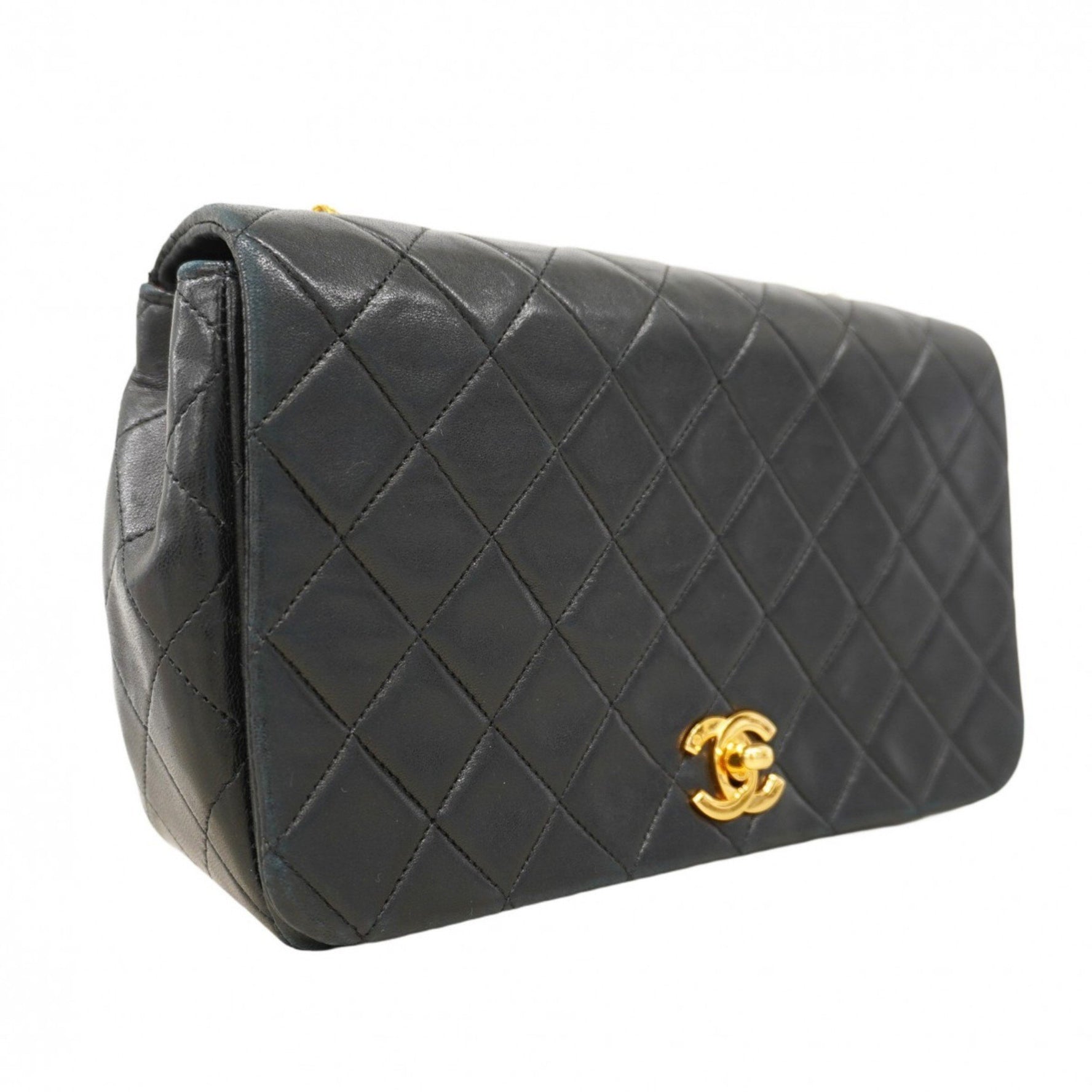 Chanel Matelasse Shoulder Bag with Chain Bag, Lambskin