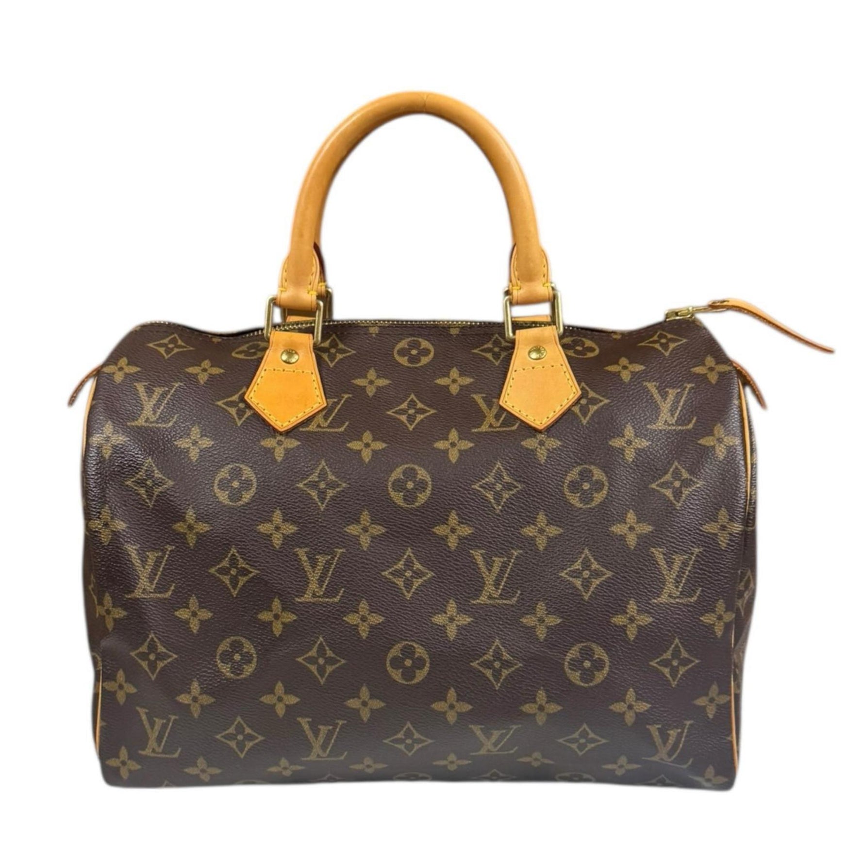 Louis Vuitton Speedy 30 Monogram Canvas Handbag, Brown, LOUIS VUITTON Handbag