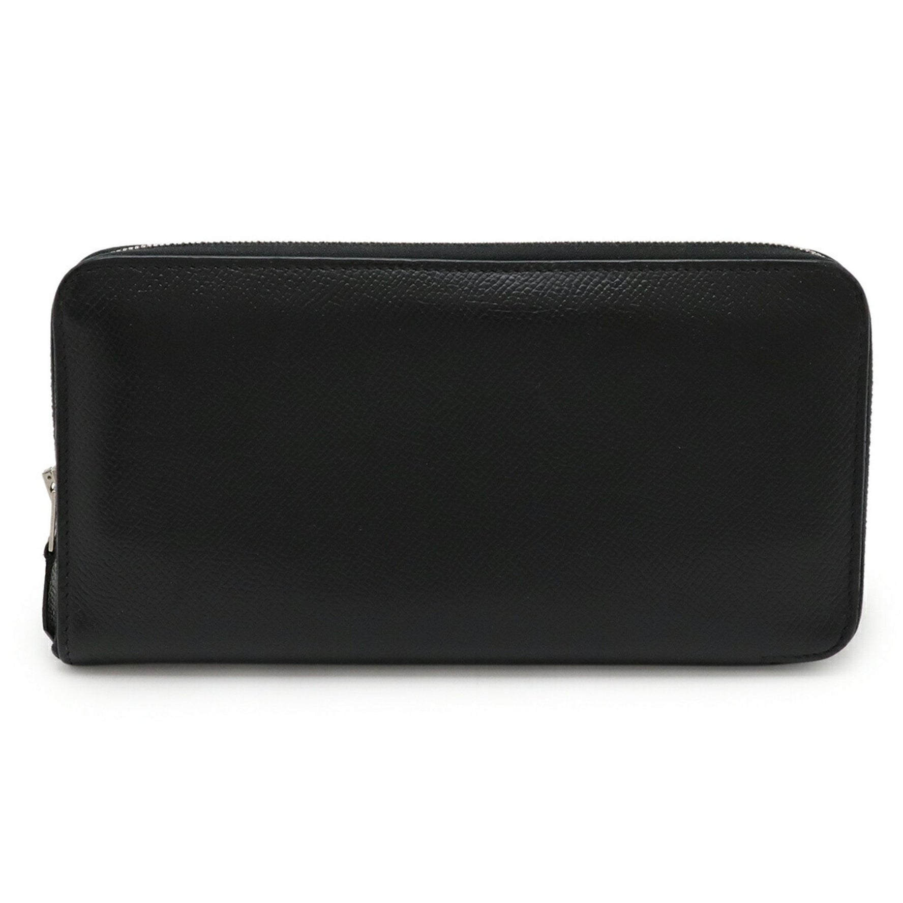 HERMES Azap Long Classic Round Wallet in Epsom Leather with O Stamp