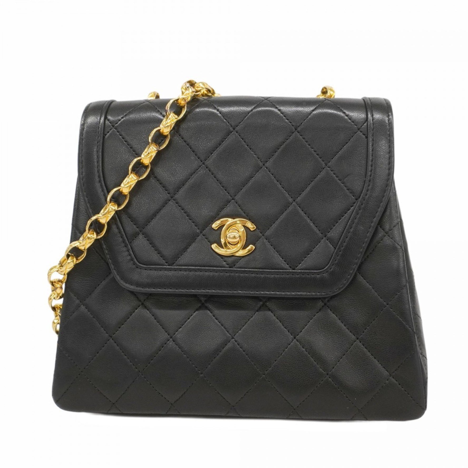 Chanel Matelasse Shoulder Bag with Chain Bag, Lambskin