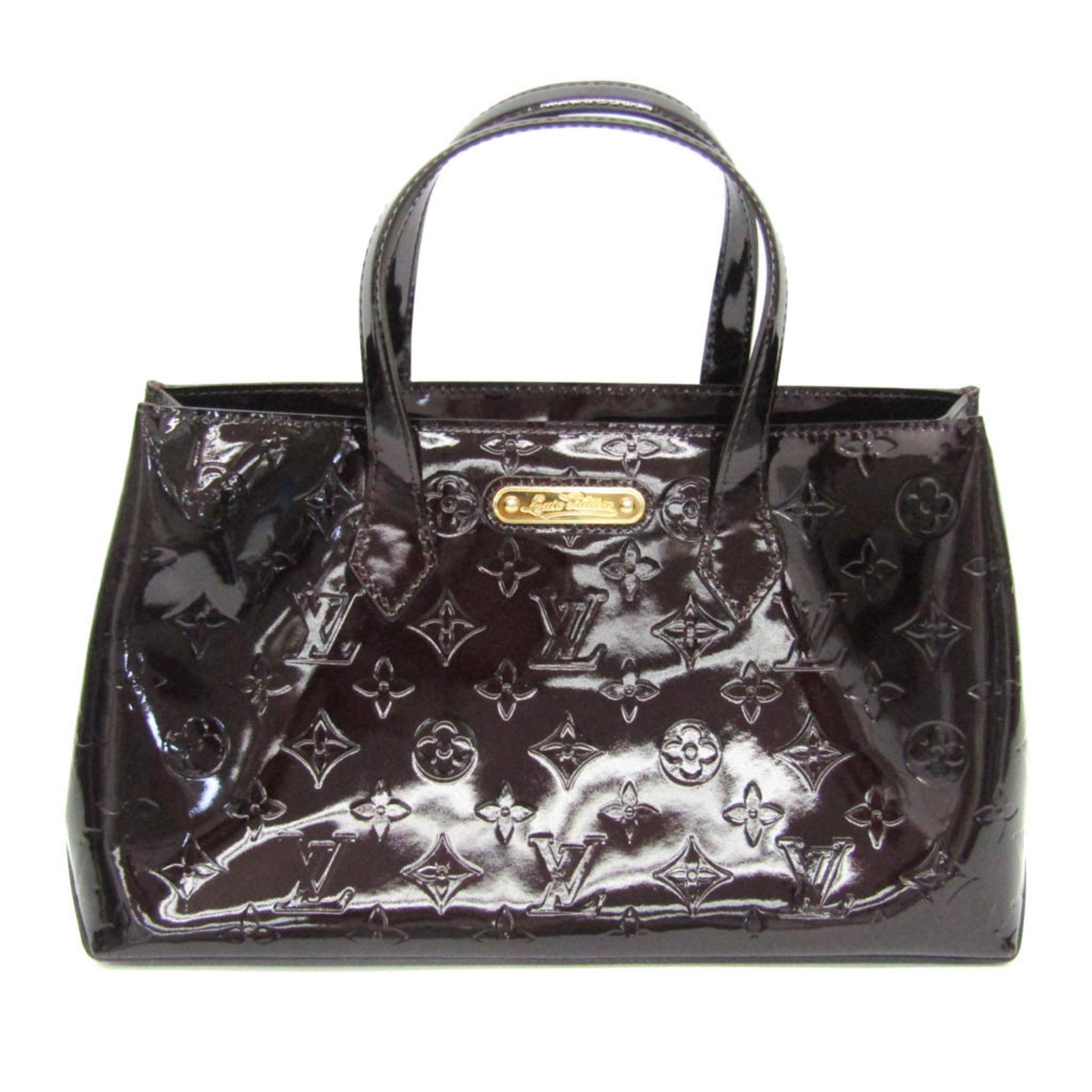 Louis Vuitton Monogram Vernis Wilshire PM Handbag