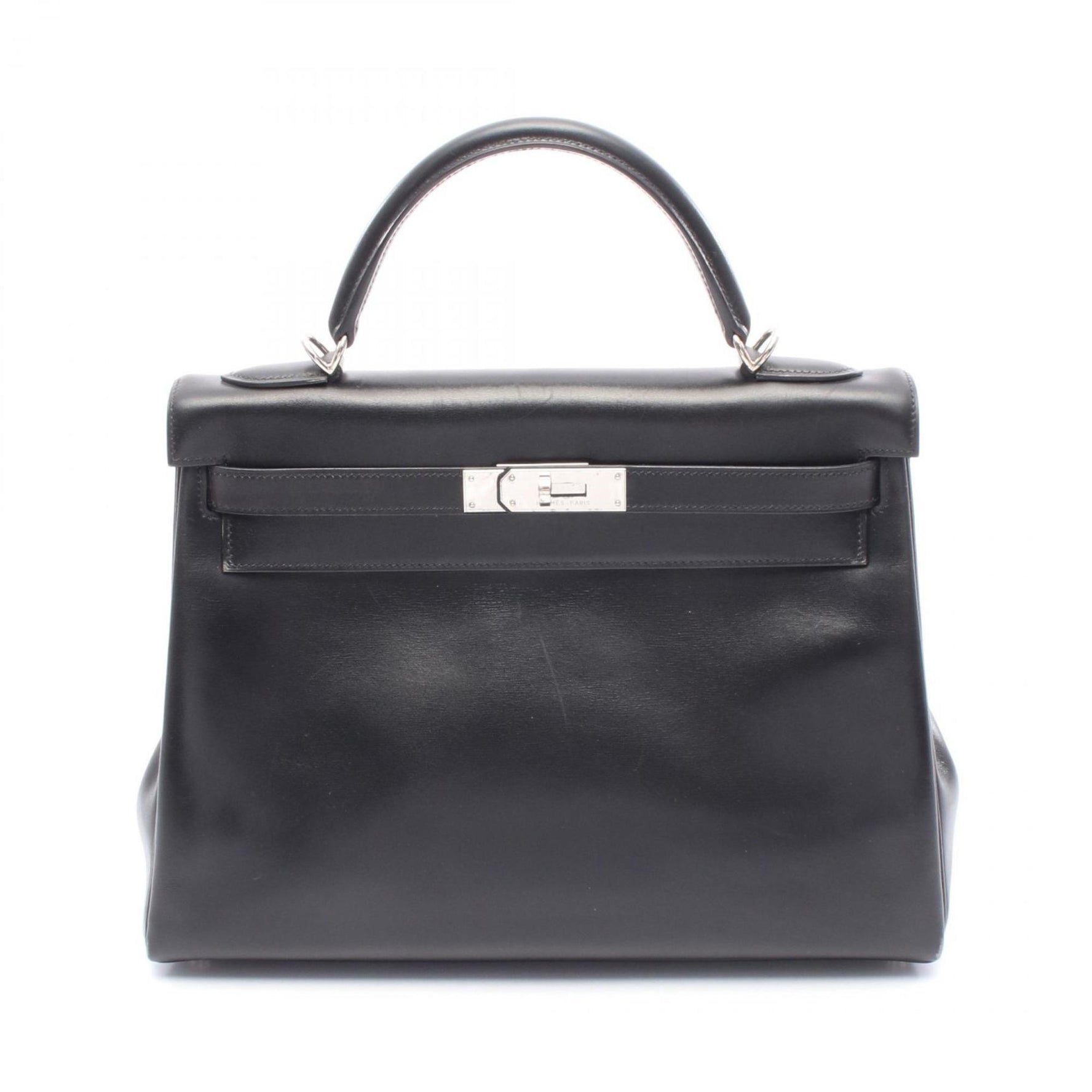 Hermes Kelly 32 Handbag Tadelakt