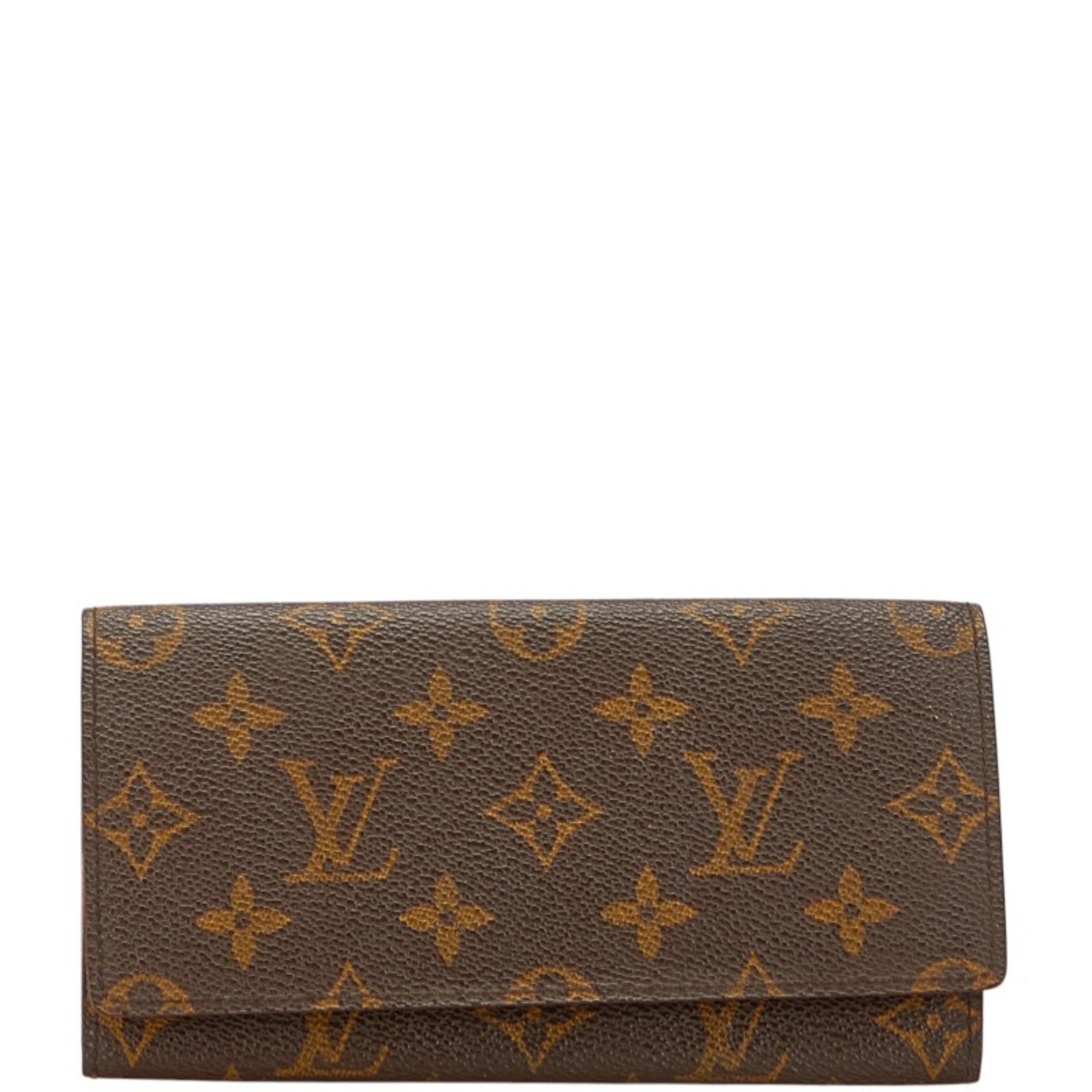 Louis Vuitton Monogram Portefeuille 3 Carte Credit Billfold Leather LOUIS VUITTON