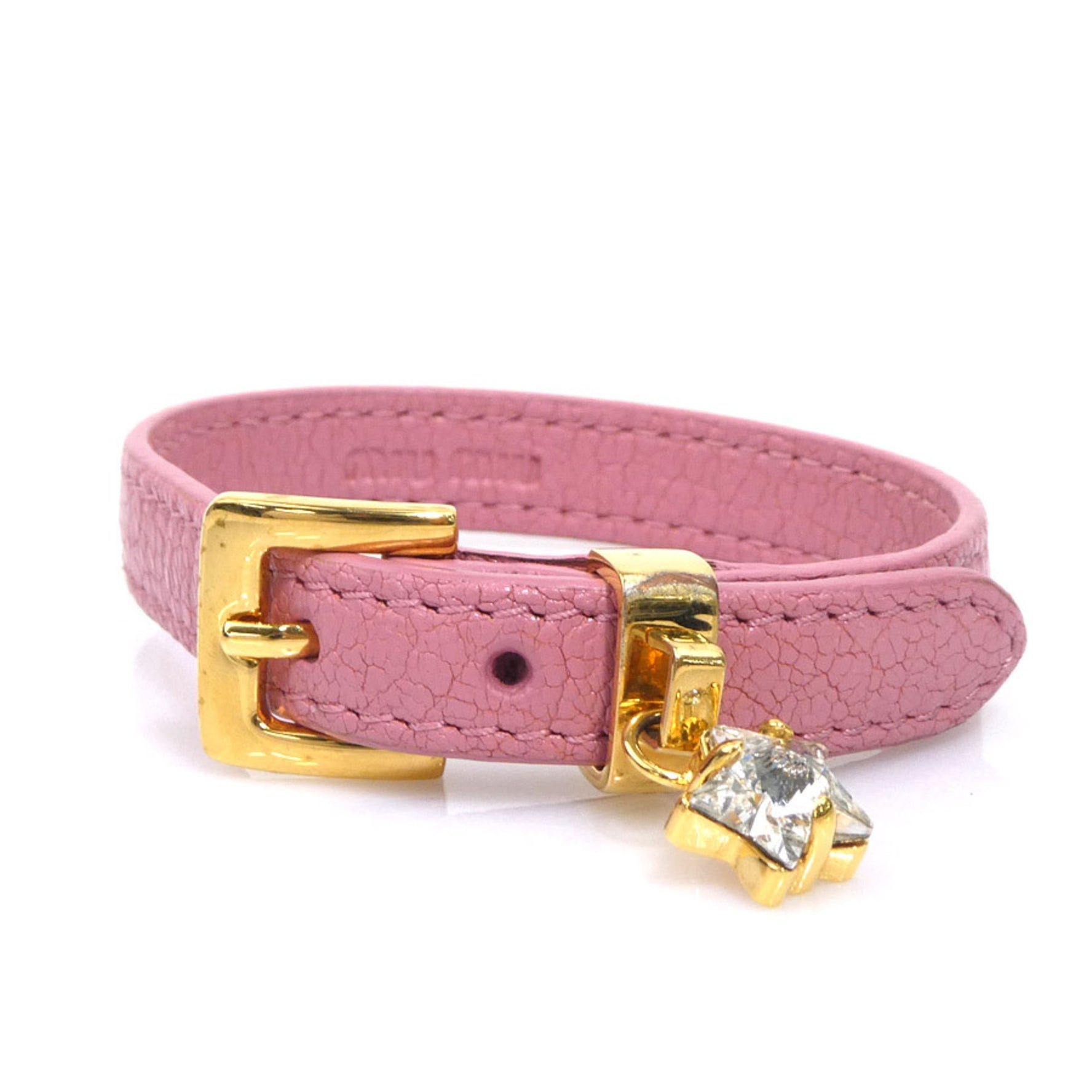 Miu MIUMIU Bracelet Leather