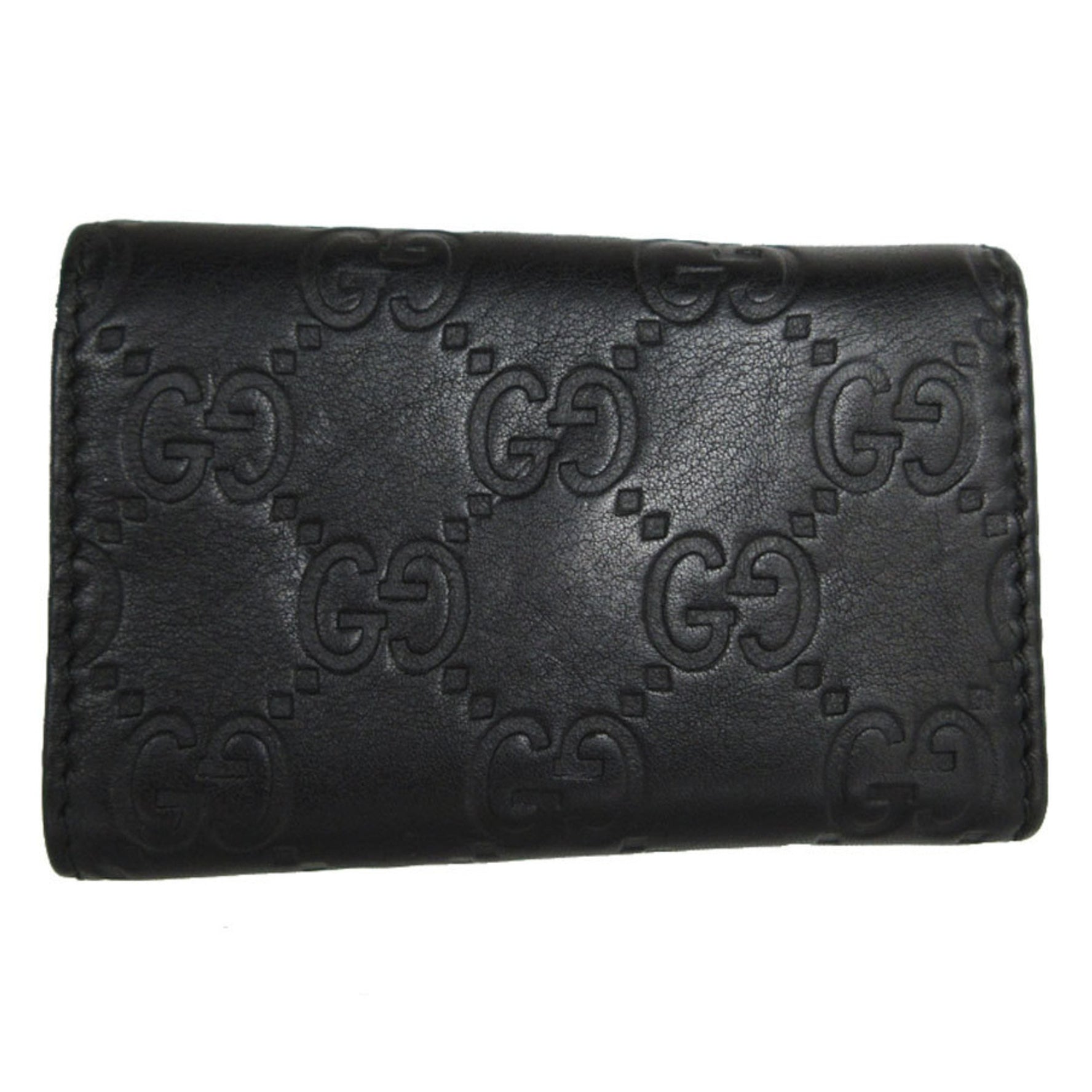 GUCCI key case leather men's