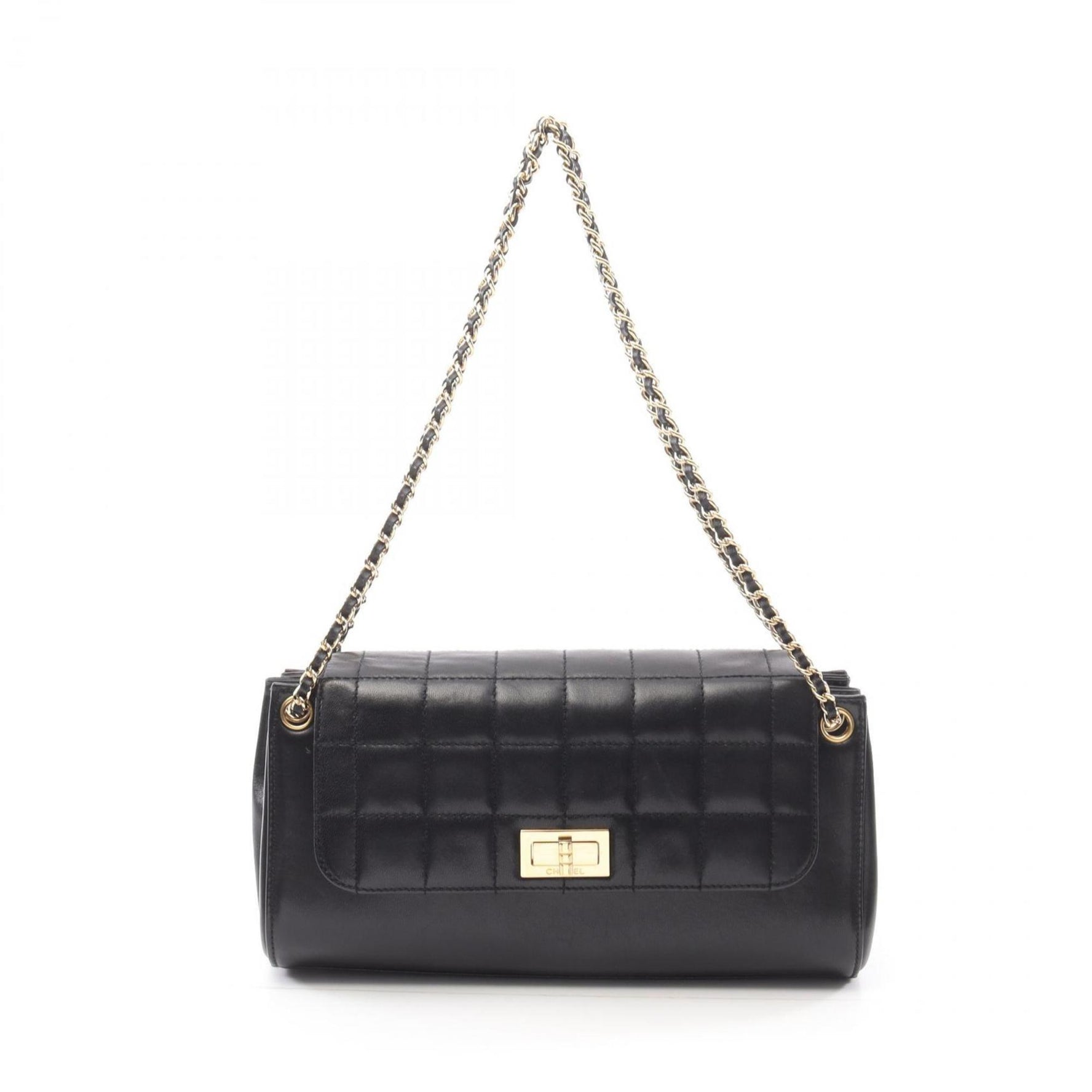 CHANEL 2.55 Chocolate Bar Shoulder Bag, Lambskin