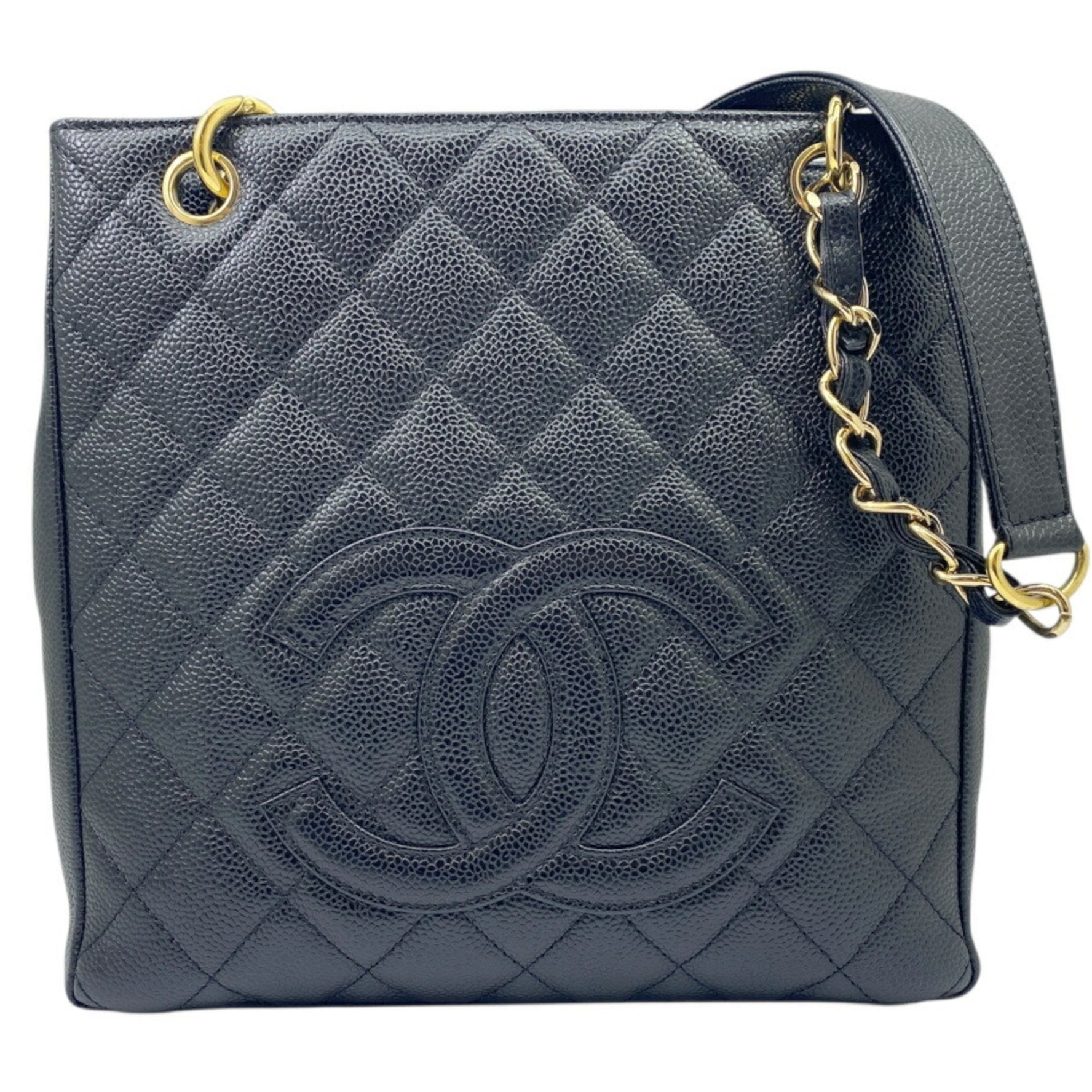 CHANEL Matelasse PST Tote Caviar Skin Chain Shoulder Series Grained Calfskin