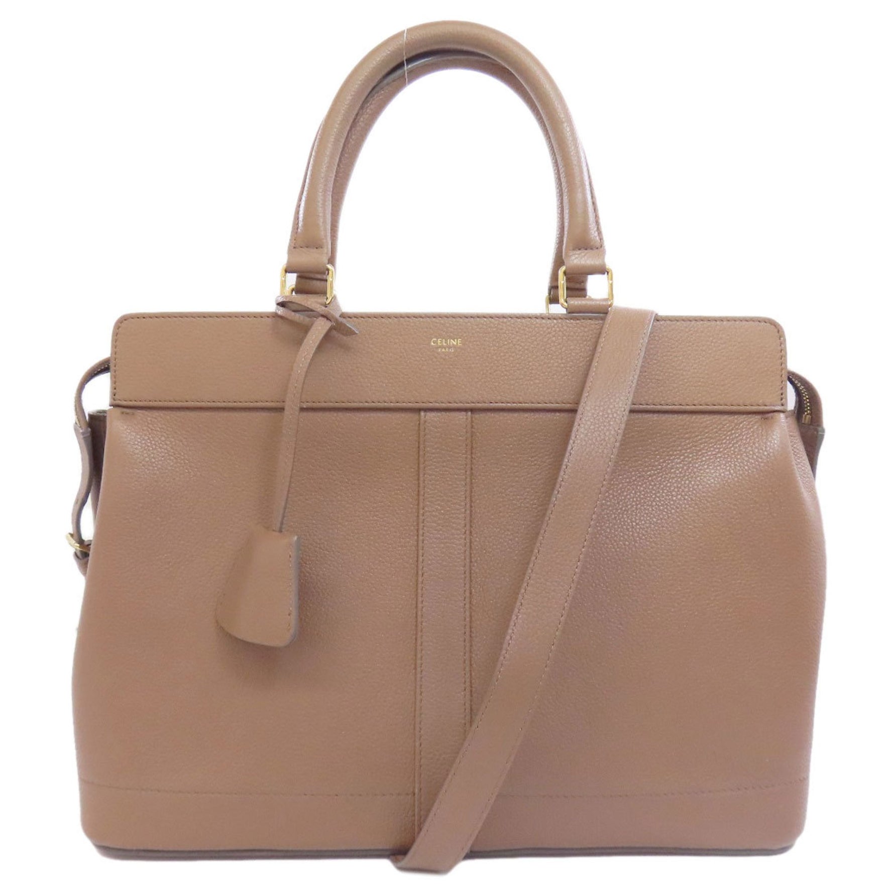 CELINE Cabas de France Medium Tote Bag Leather