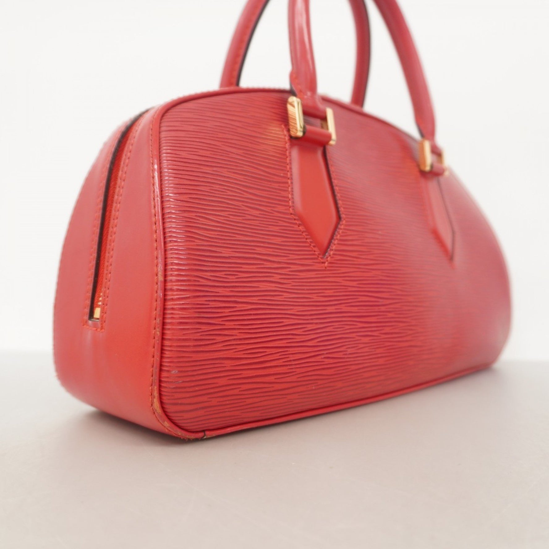 Louis Vuitton Epi Jasmine Handbag Castilian Red