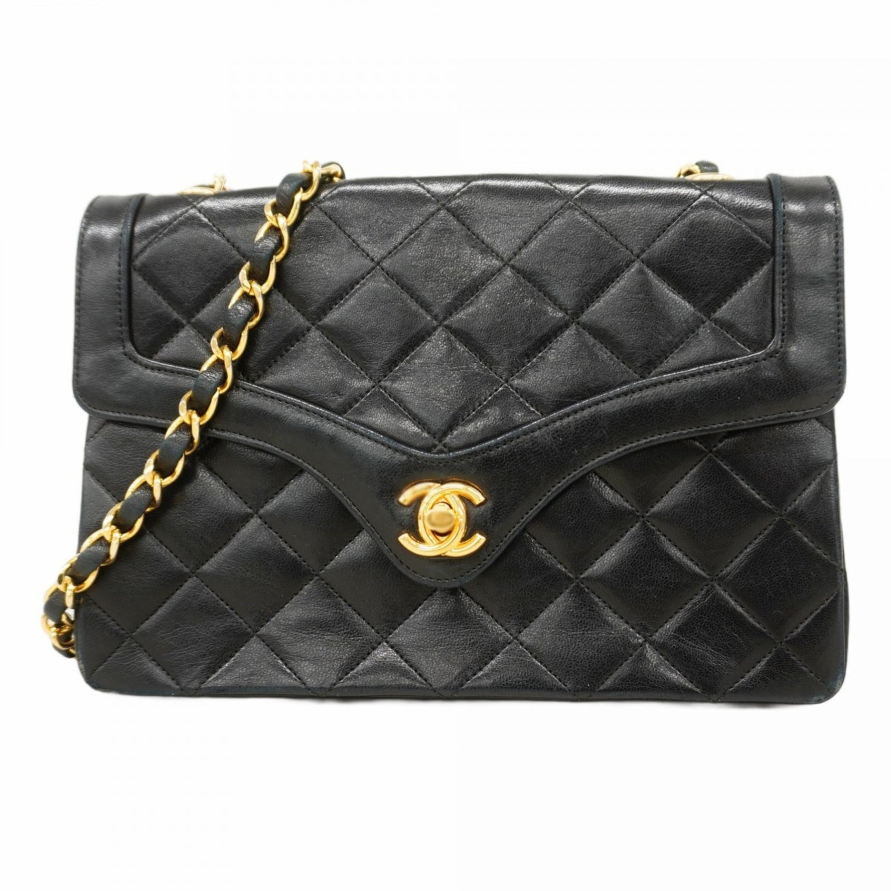 Chanel Matelasse Shoulder Bag with Chain Bag, Lambskin