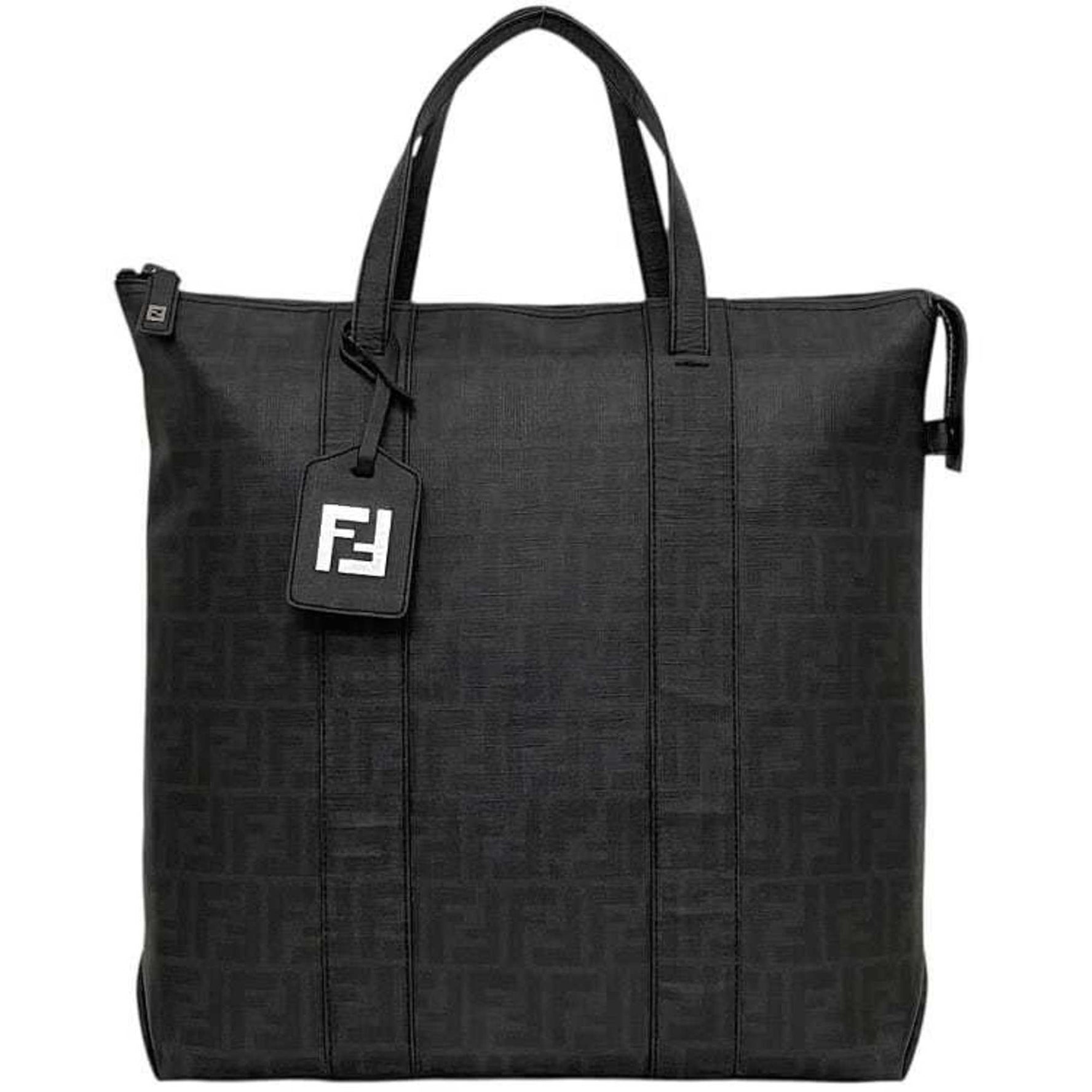 Fendi Zucca tote bag black