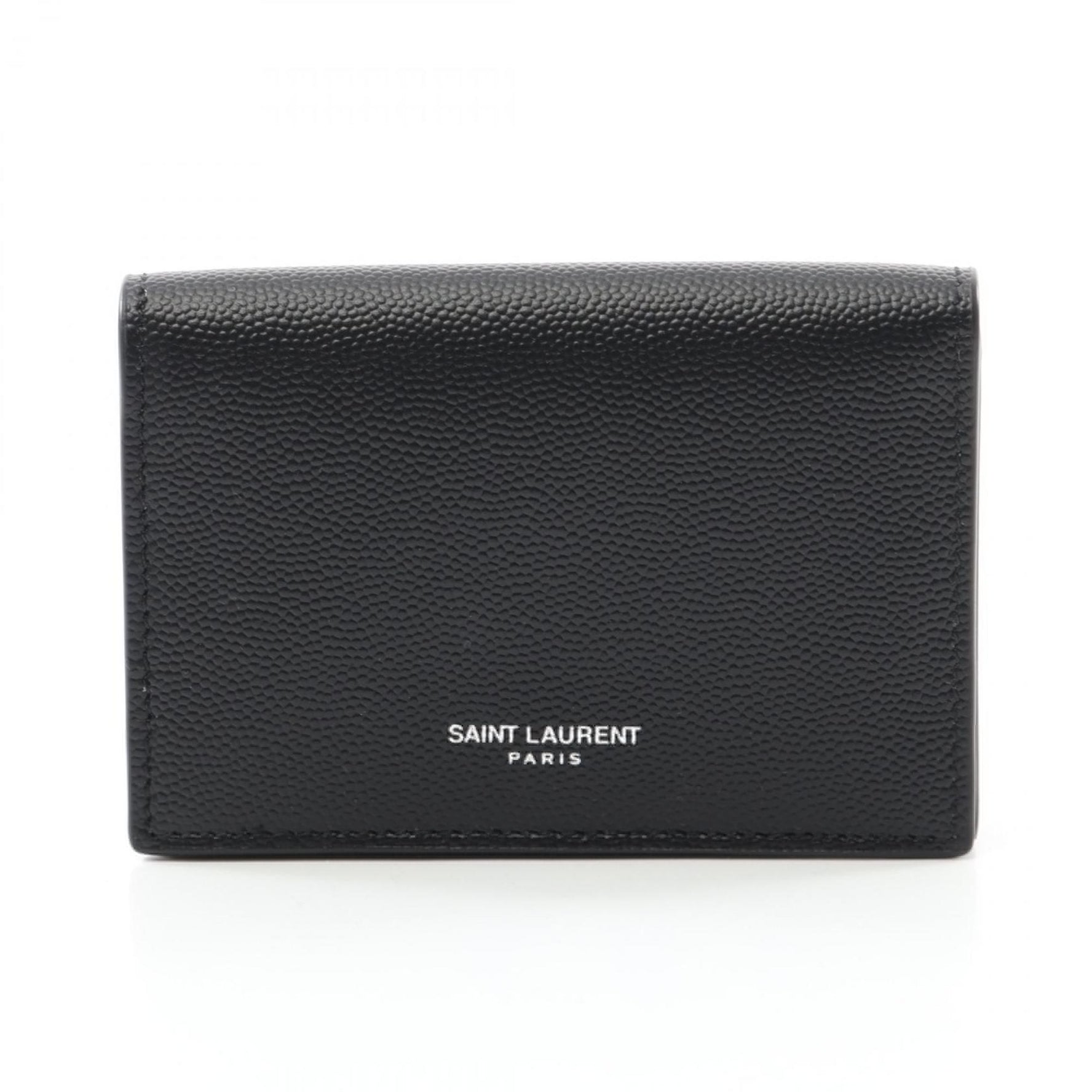 Saint Laurent Business Card Holder/Card Case Leather