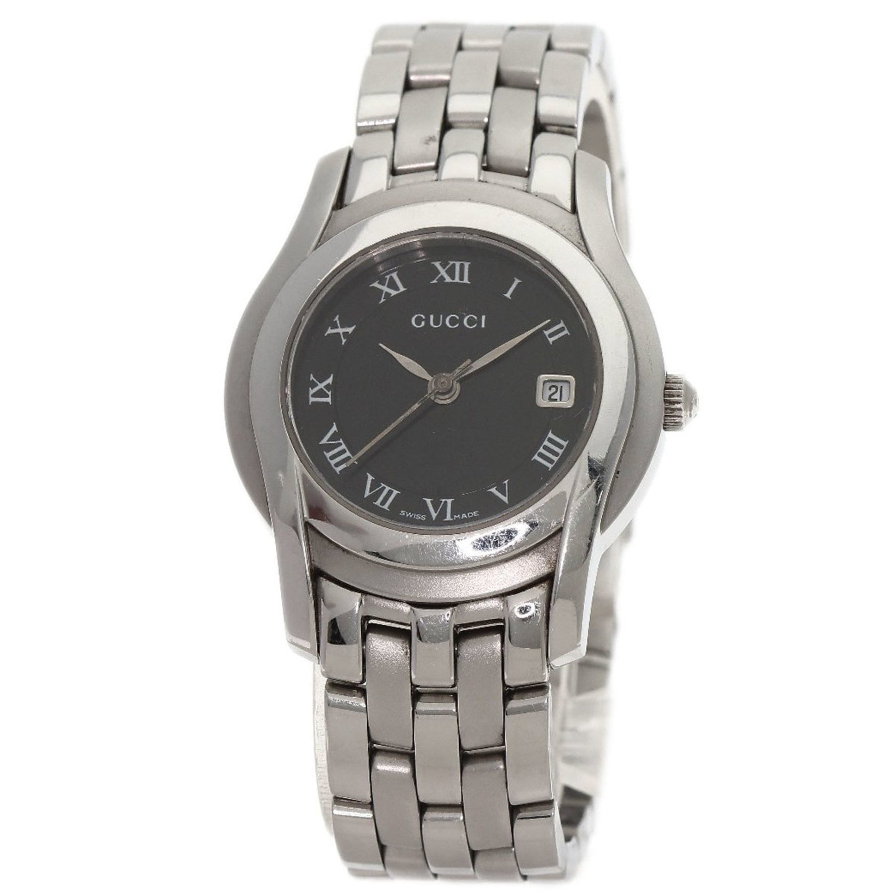 Gucci Watch Stainless Steel SS Ladies
