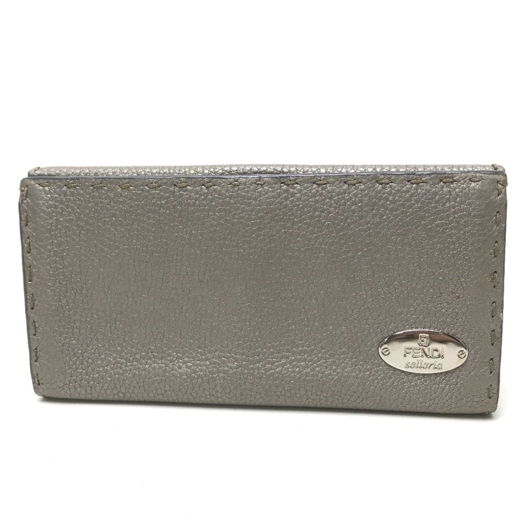 Fendi Selleria Double SnapBifold Long Wallet Long Wallet