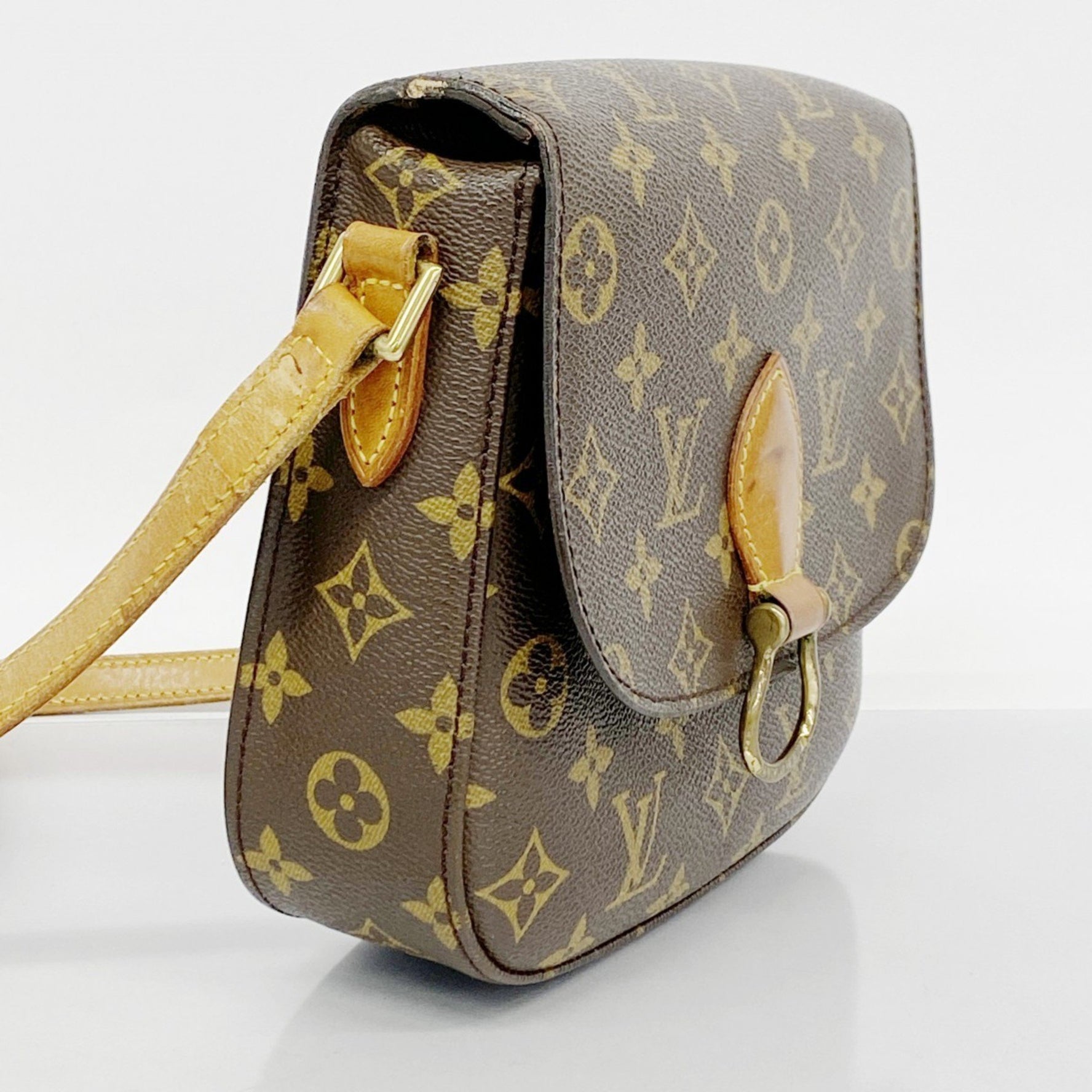 Louis Vuitton Monogram Saint-Cloud MM Shoulder Bag