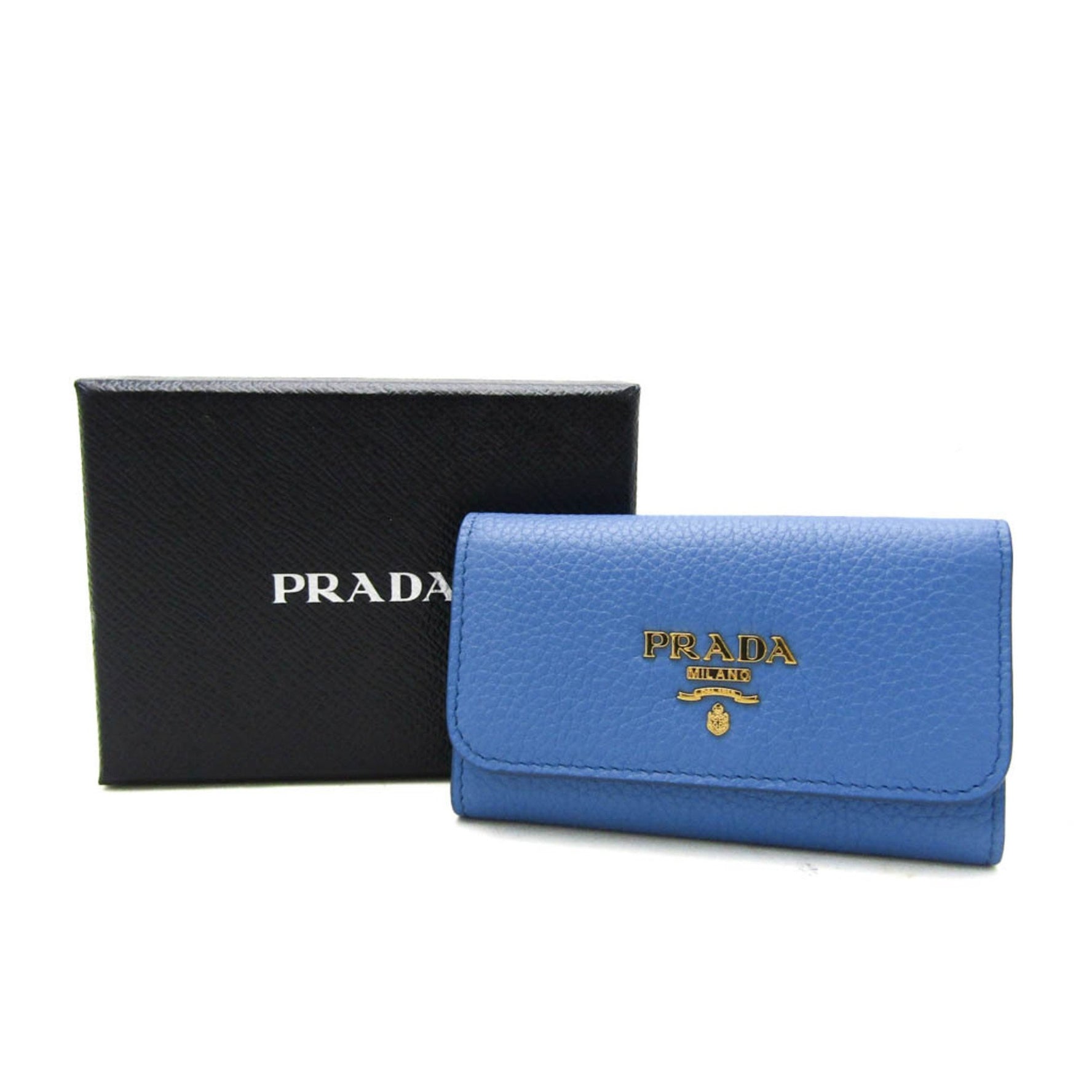 Prada Leather Key Case