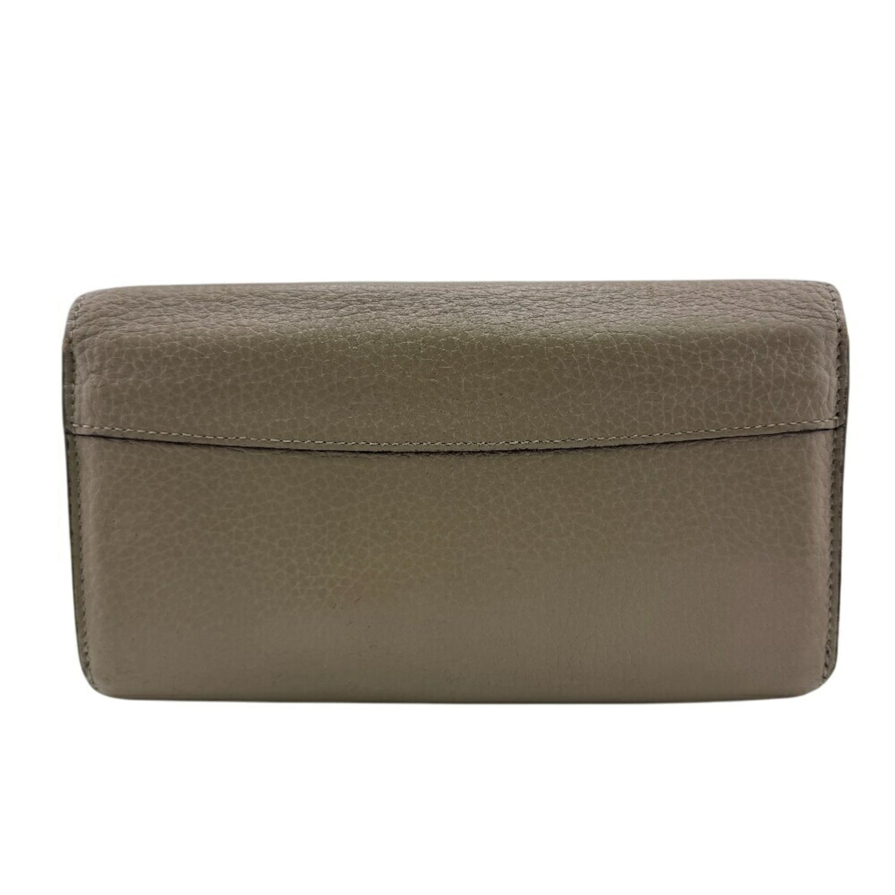 LOUIS VUITTON Portefeuille Capucines Taurillon Long Wallet Gray