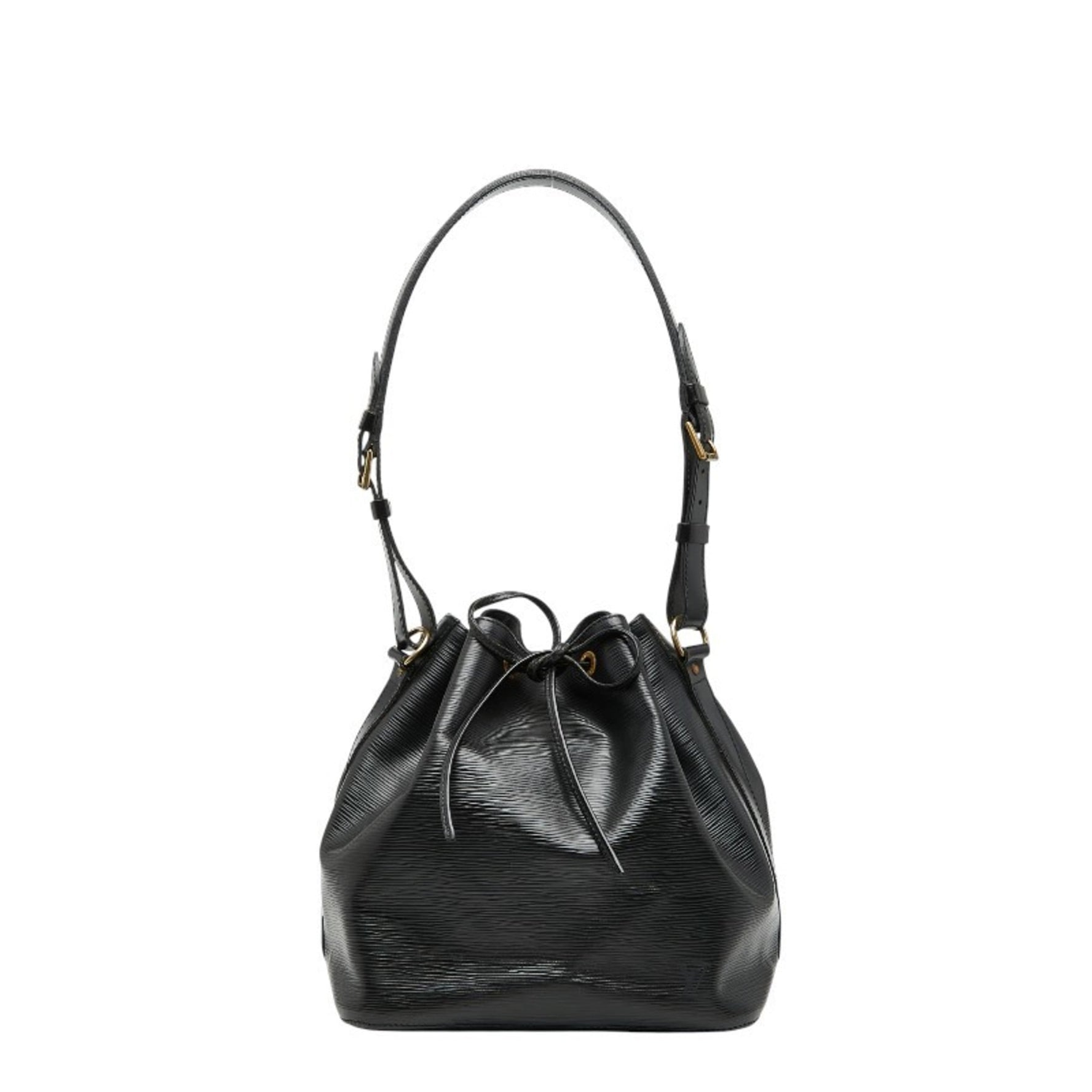 Louis Vuitton Epi Petit Noe One-Shoulder Bag Noir Black Leather LOUIS VUITTON