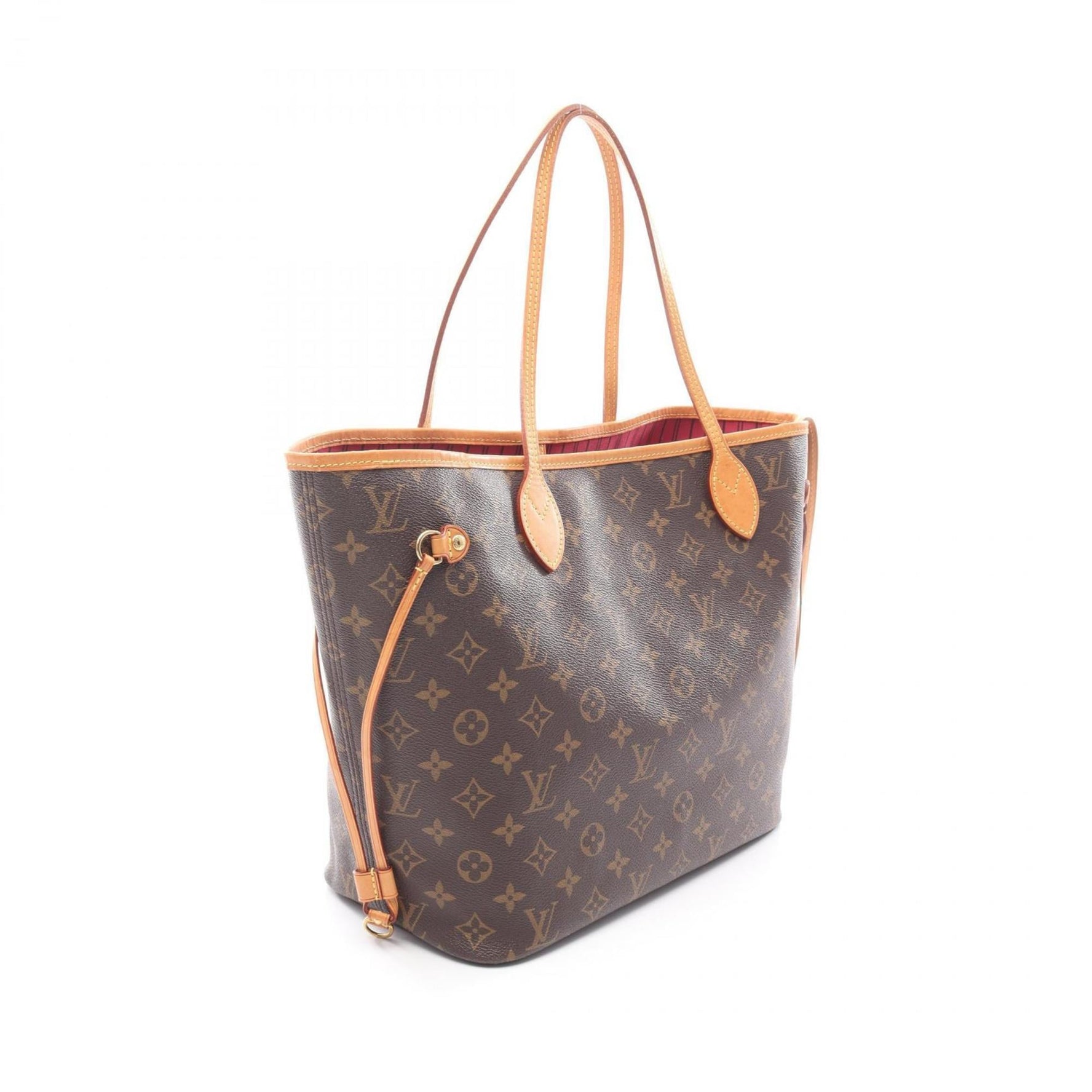 Louis Vuitton Neverfull MM Monogram Pivoine Tote Bag, Coated Canvas and Leather, Brown