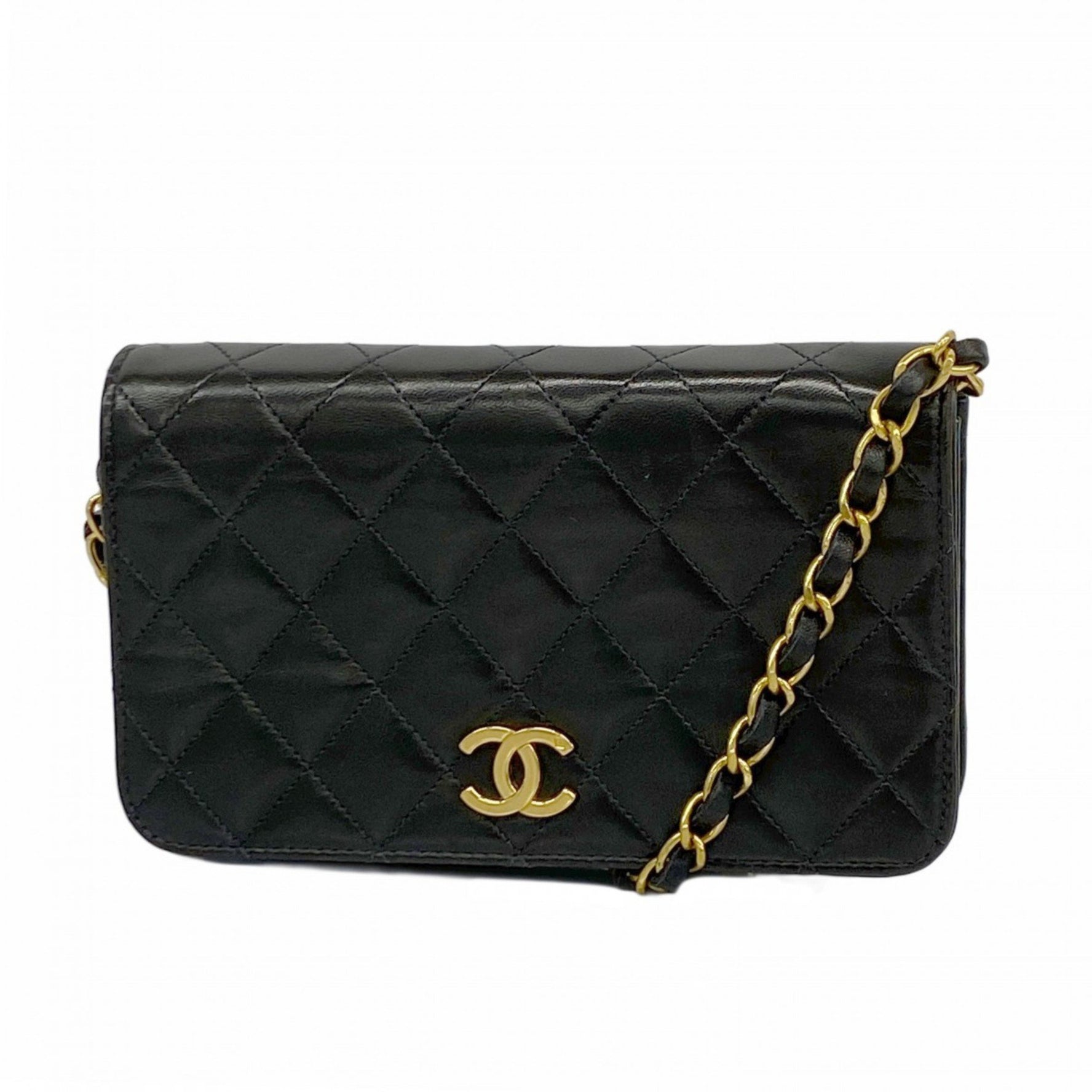 Chanel Matelasse Shoulder Bag with Chain Bag, Lambskin