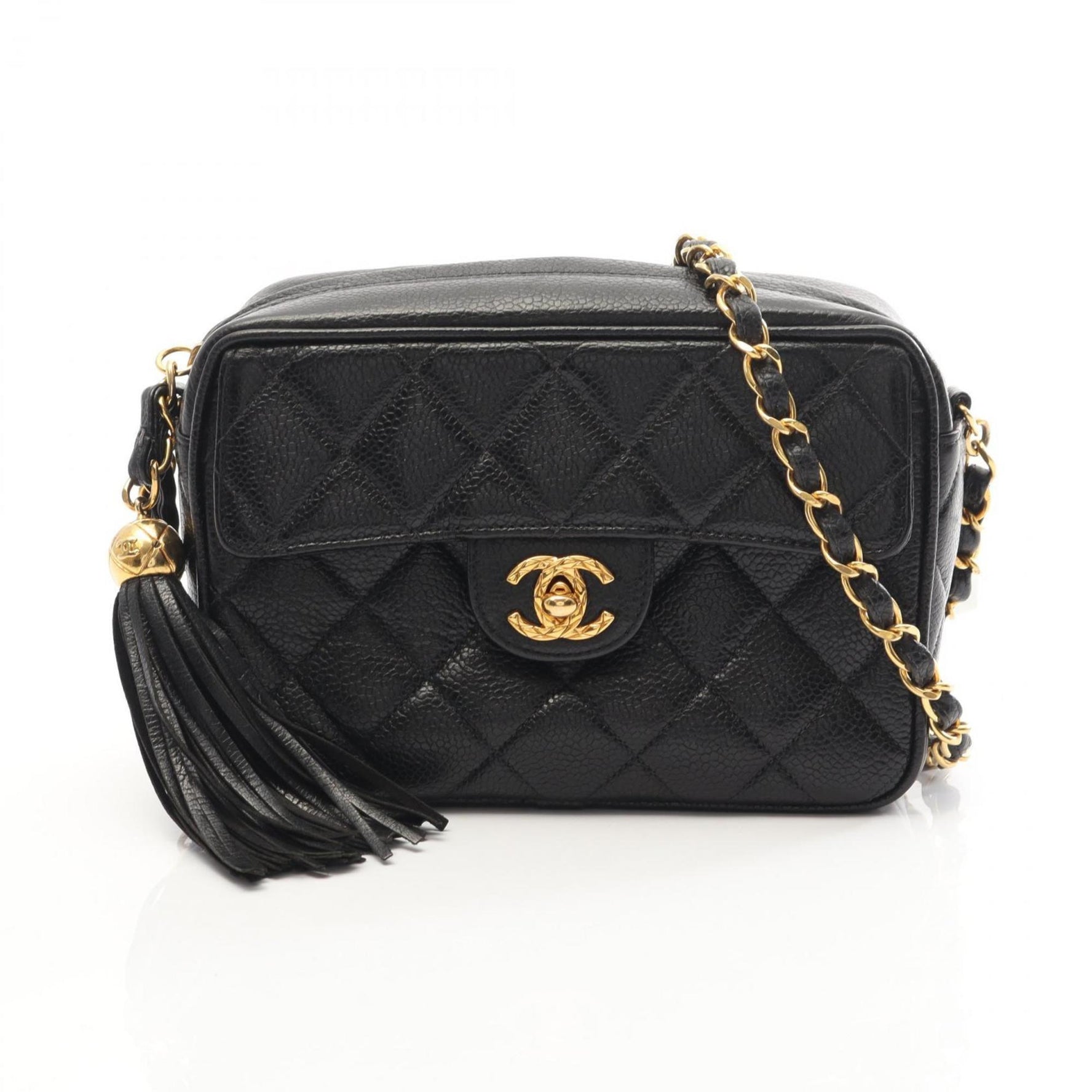CHANEL Matelasse Shoulder Bag in Calfskin Leather