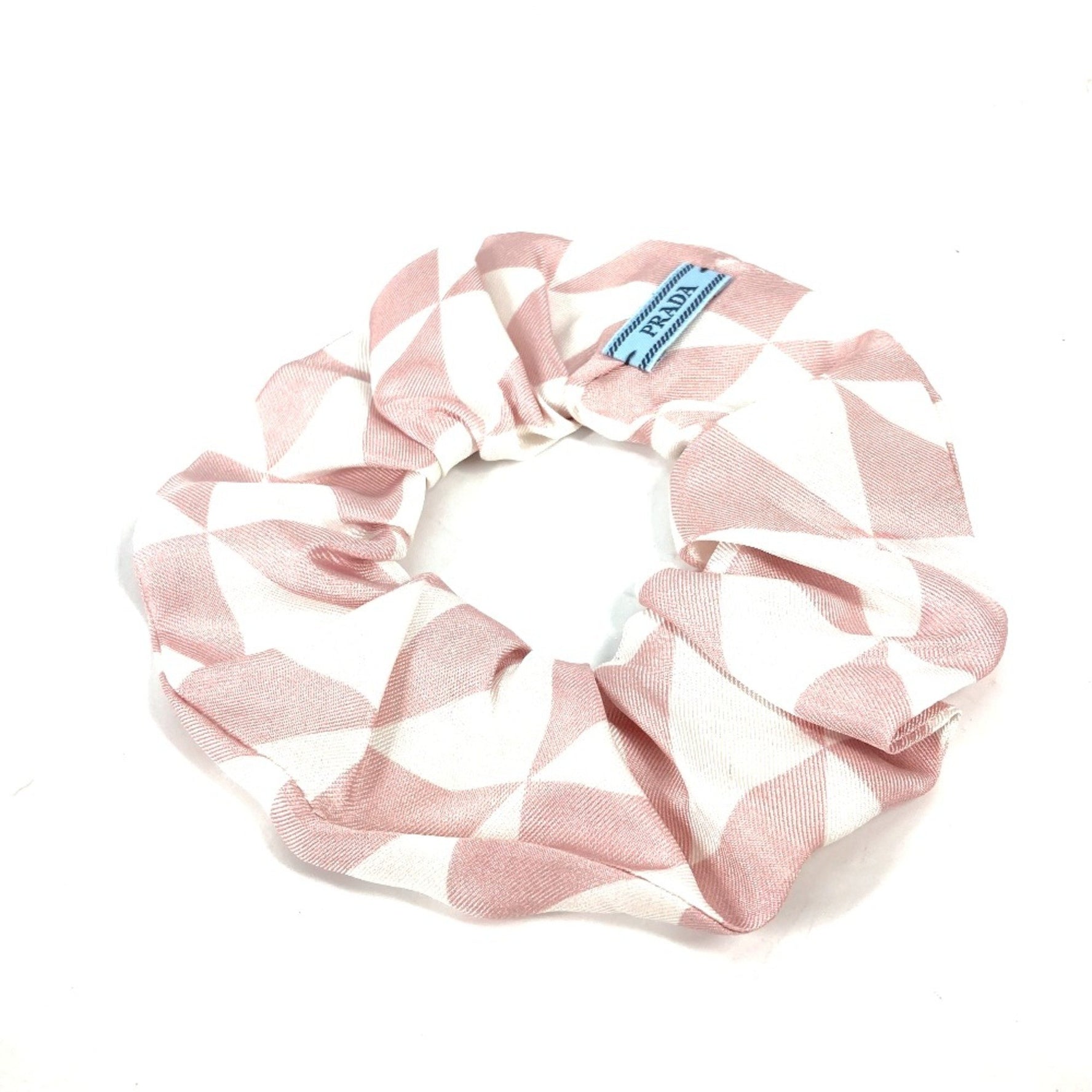 PRADA triangle logo triangle logo plate hair accessories hair rubber Shush