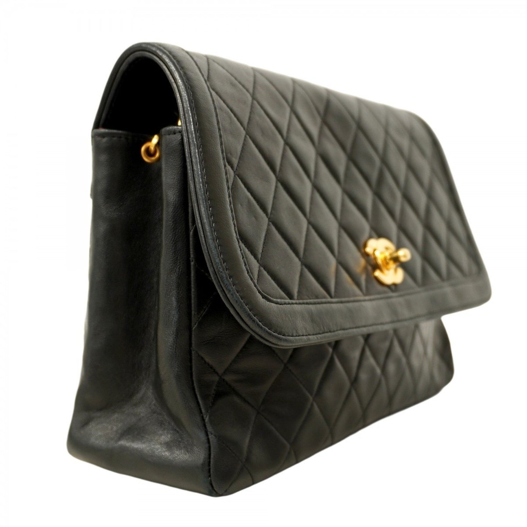 Chanel Matelasse Shoulder Bag with Chain Bag, Lambskin