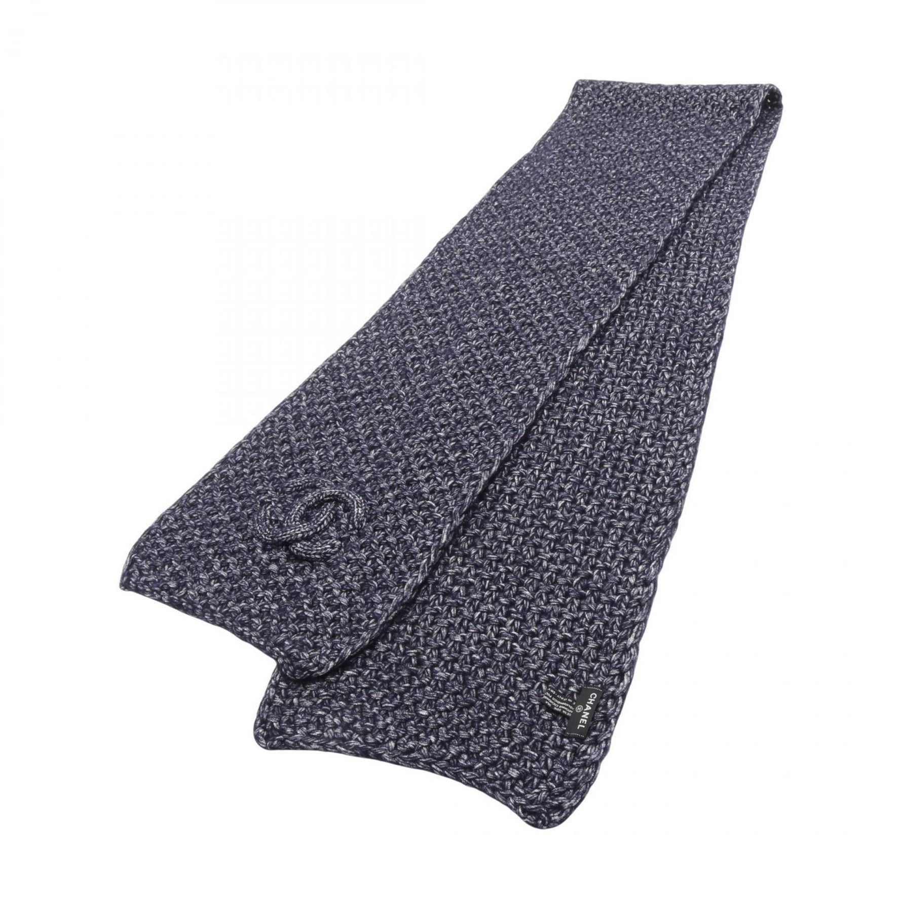 Chanel Coco Mark Scarf, Silk and Cashmere