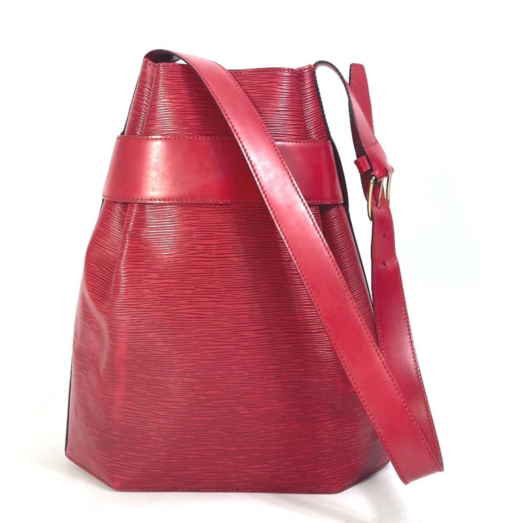 Louis Vuitton Epi Sac de Paul Shoulder Bag in Leather, Castilian Red