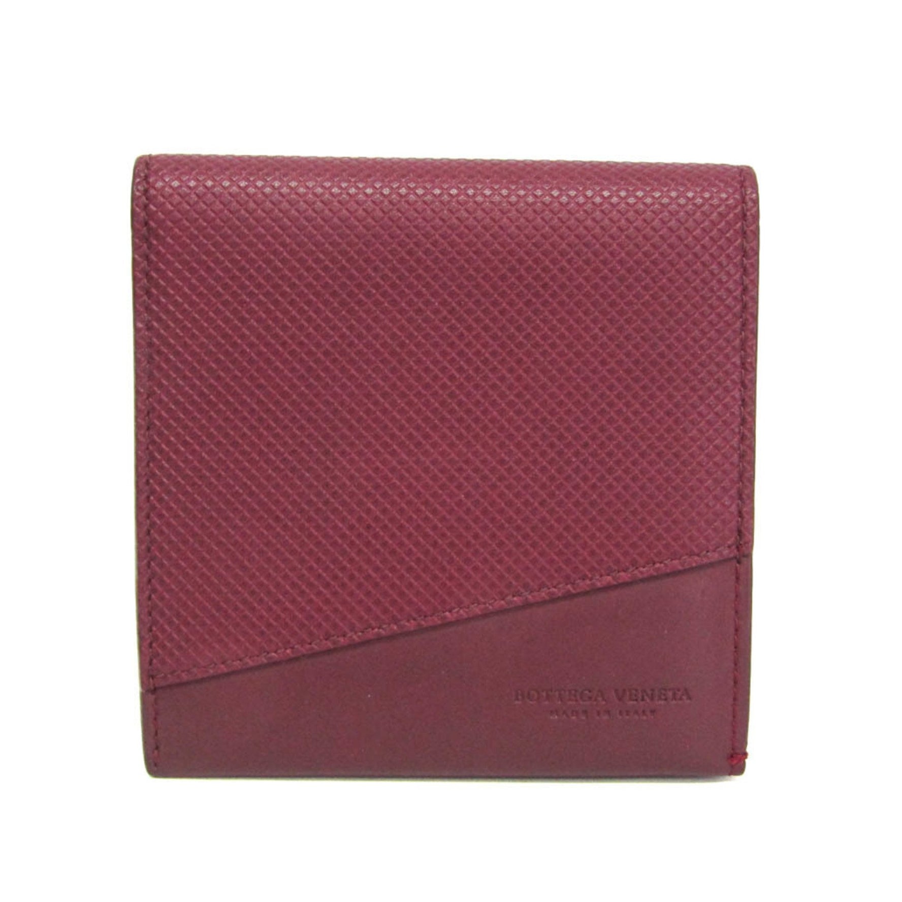Bottega Veneta Marco Polo Men,Women Leather Bill Wallet (bi-fold)