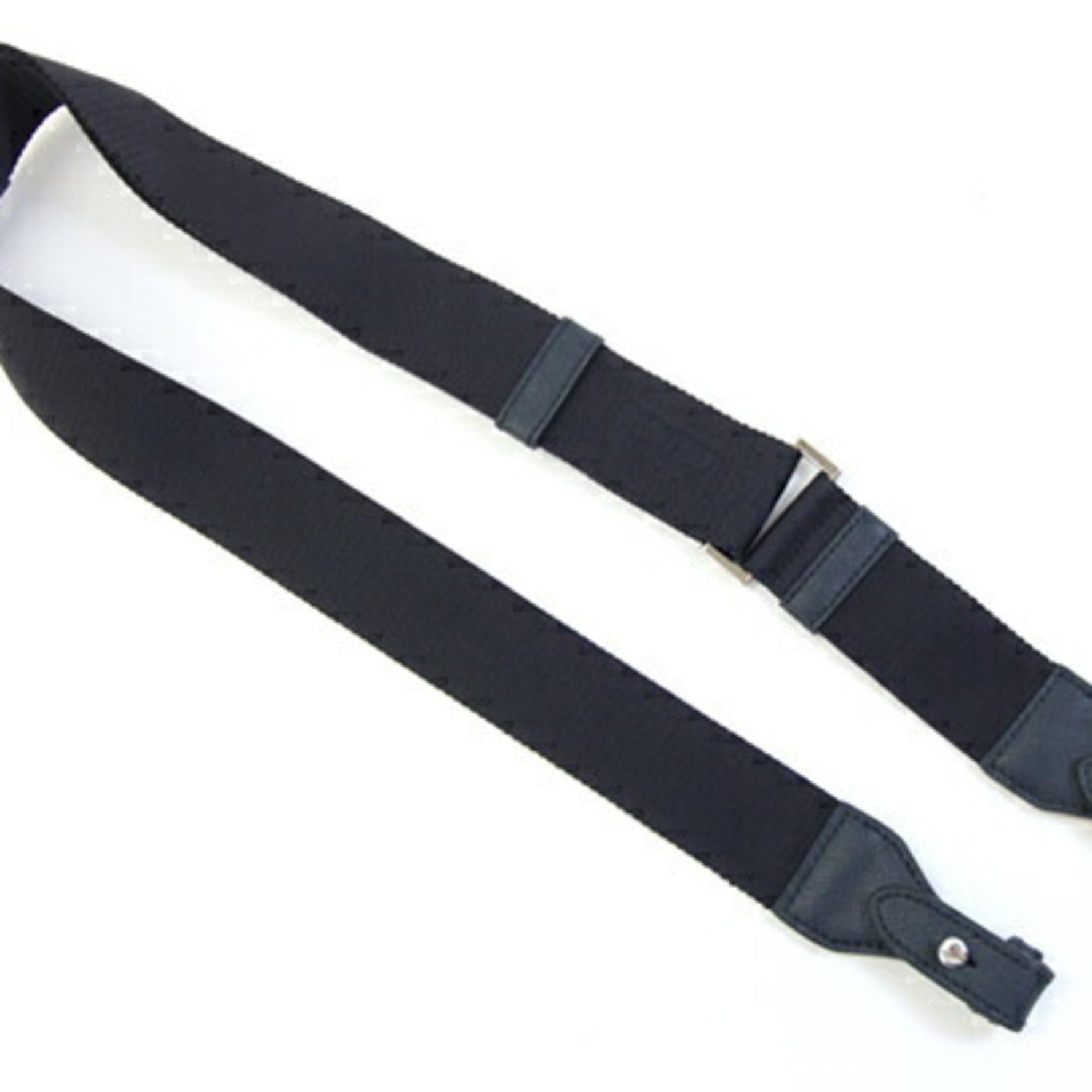Prada Shoulder Strap Navy Canvas Leather Name Bag for Men and Women PRADA