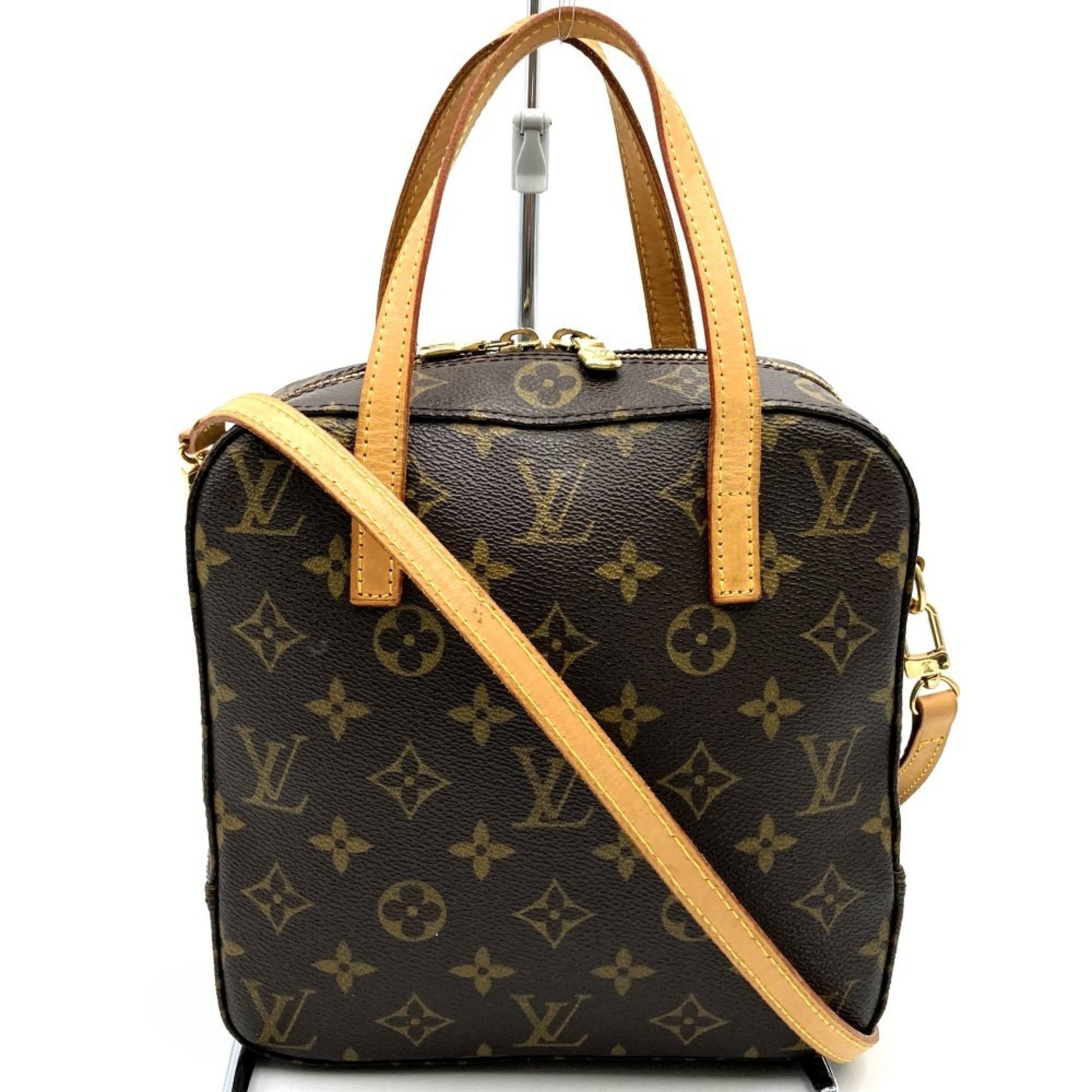 Louis Vuitton Spontini Shoulder Bag Monogram Canvas