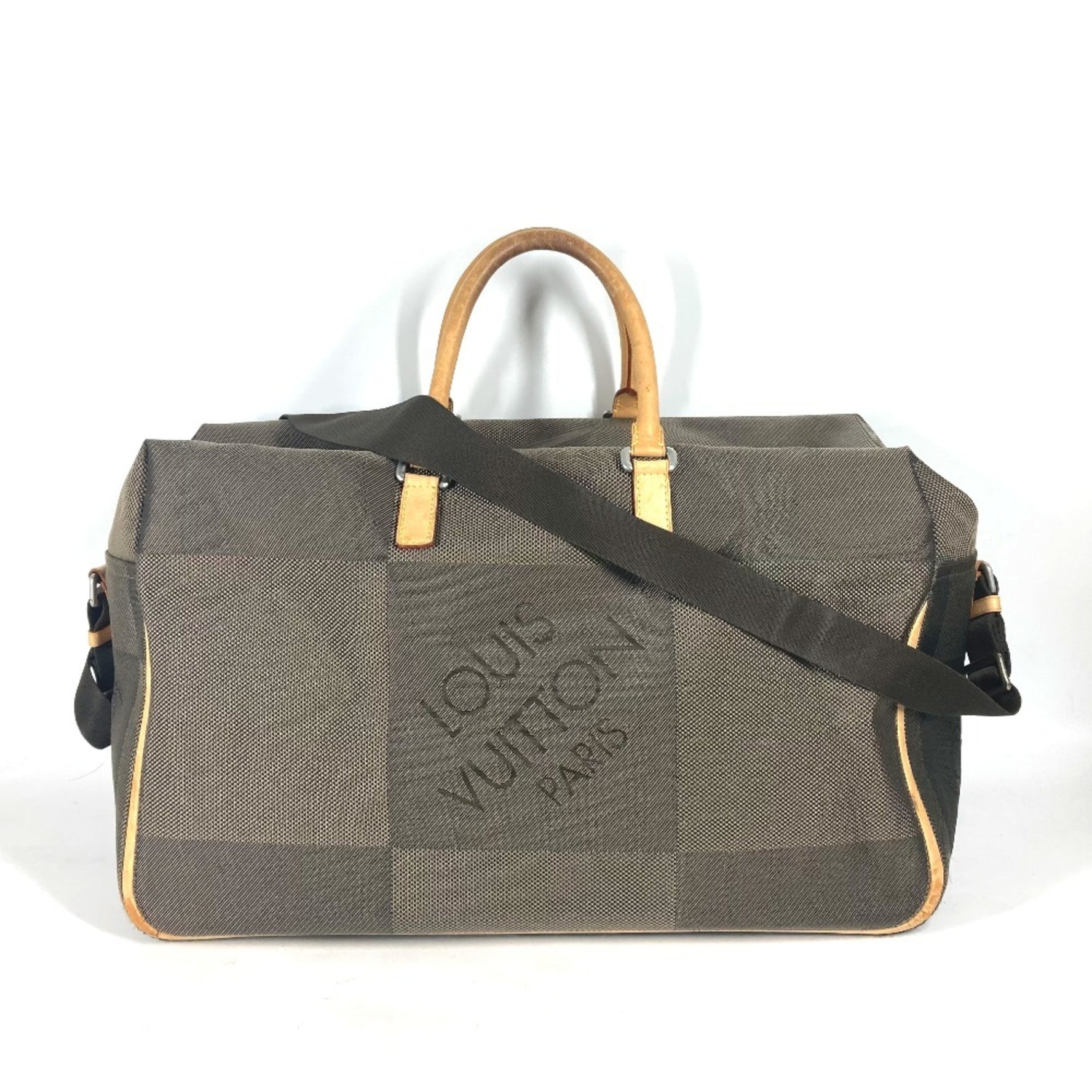 Louis Vuitton Damier Geant Souverain Bag Travel Boston Canvas Men's Tail