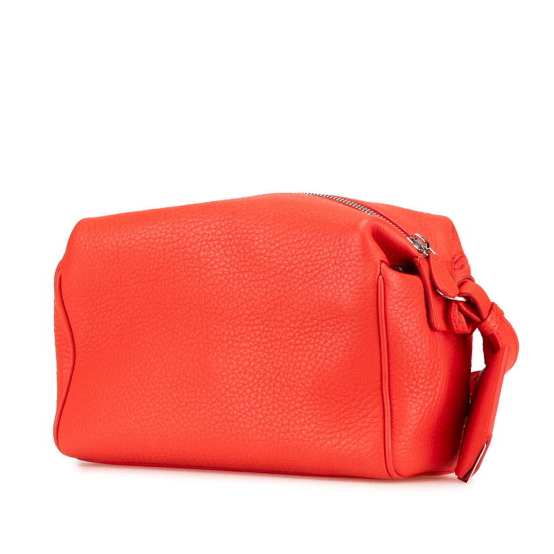 Balenciaga Shoulder Bag Red Leather