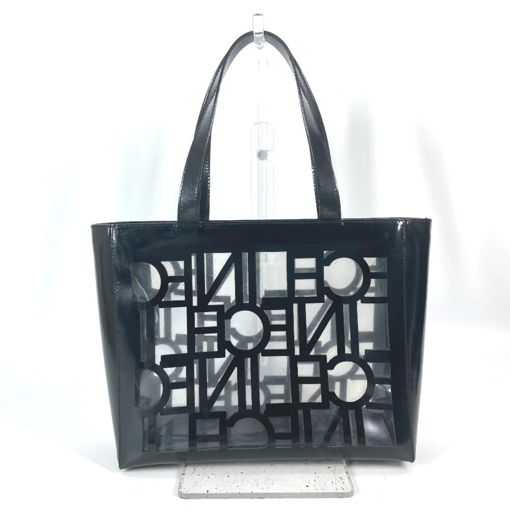 CELINE Shoulder Bag Tote Vinyl