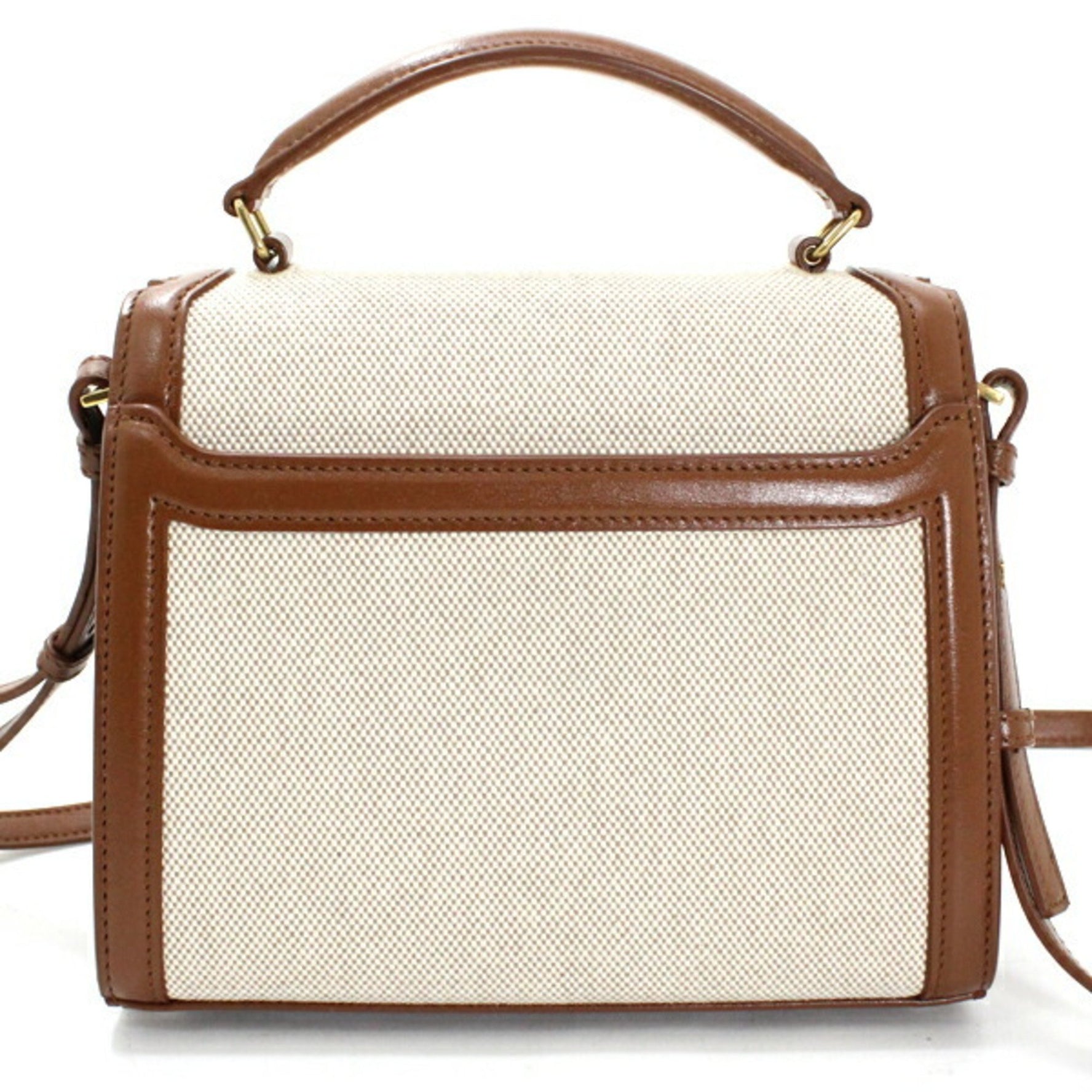 Saint Laurent YSL Cassandra Mini Shoulder Bag, Canvas